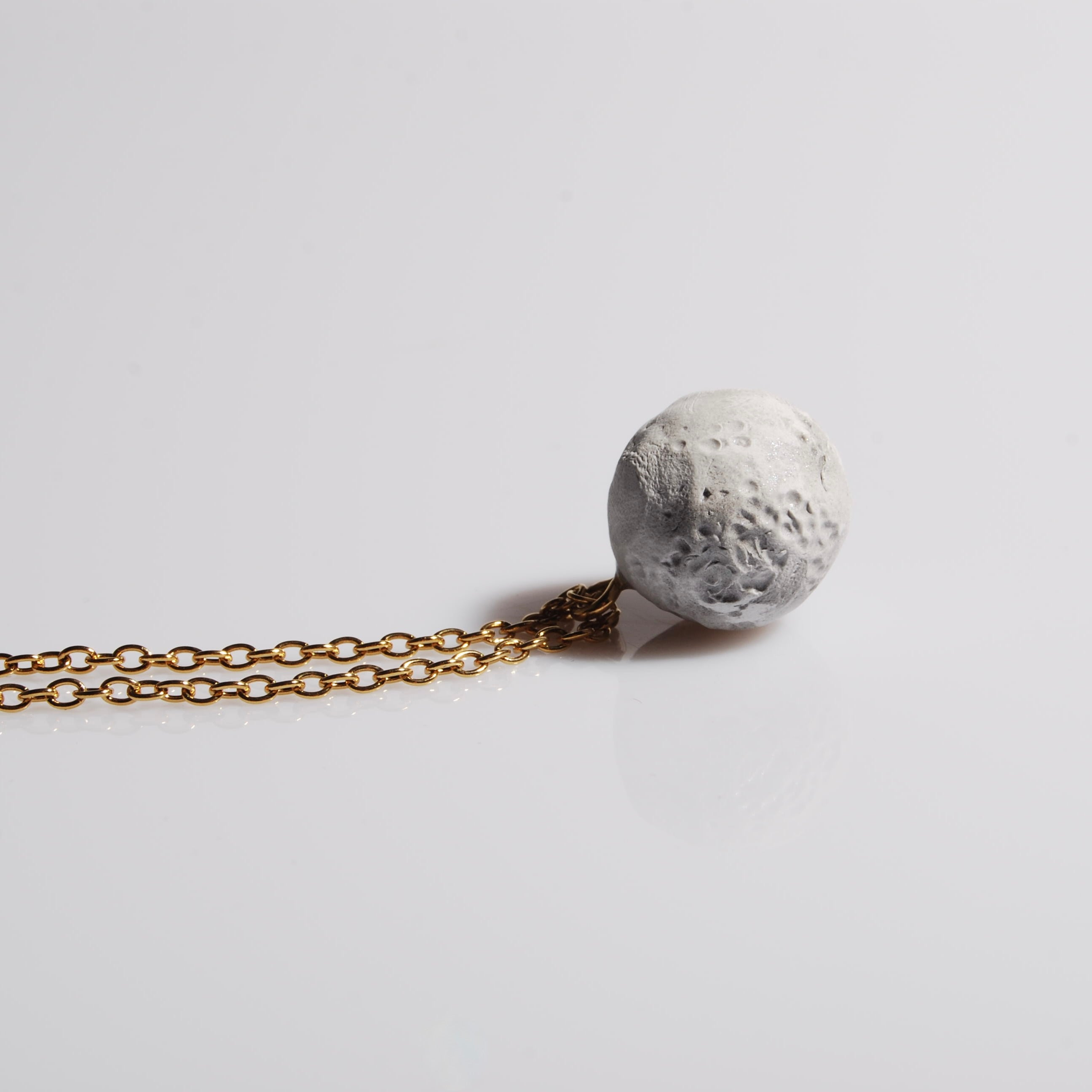 Collana Luna Piena - Catena Sottile