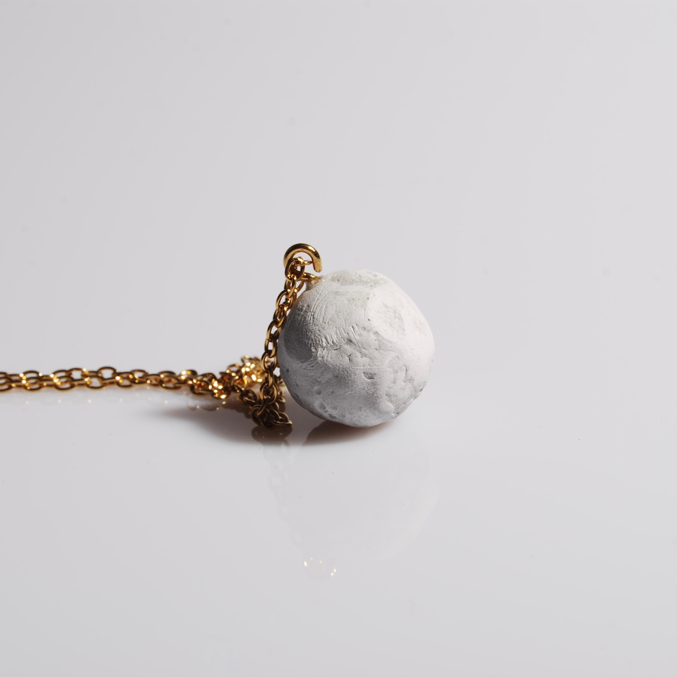 Collana Luna Piena - Catena Sottile