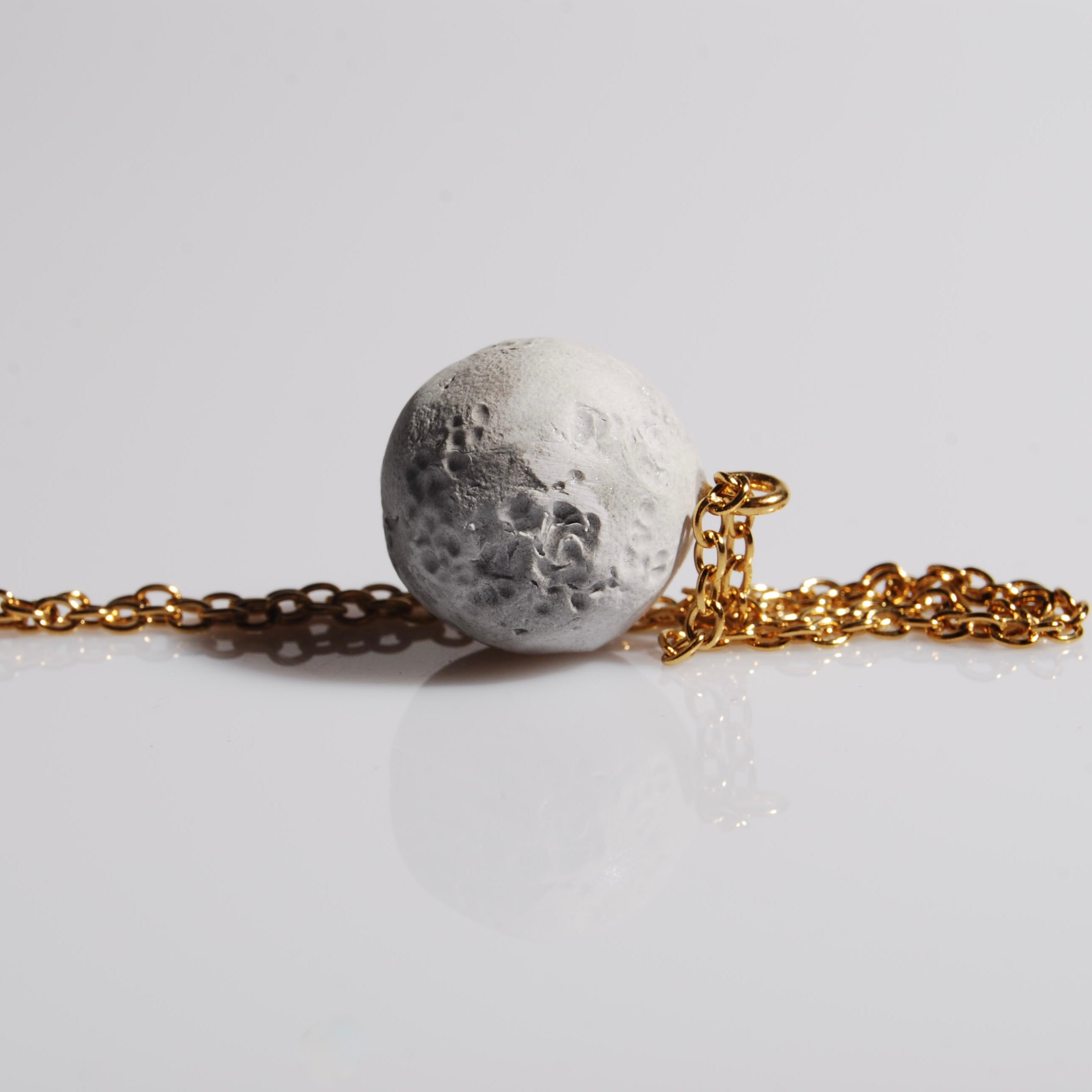 Collana Luna Piena - Catena Sottile