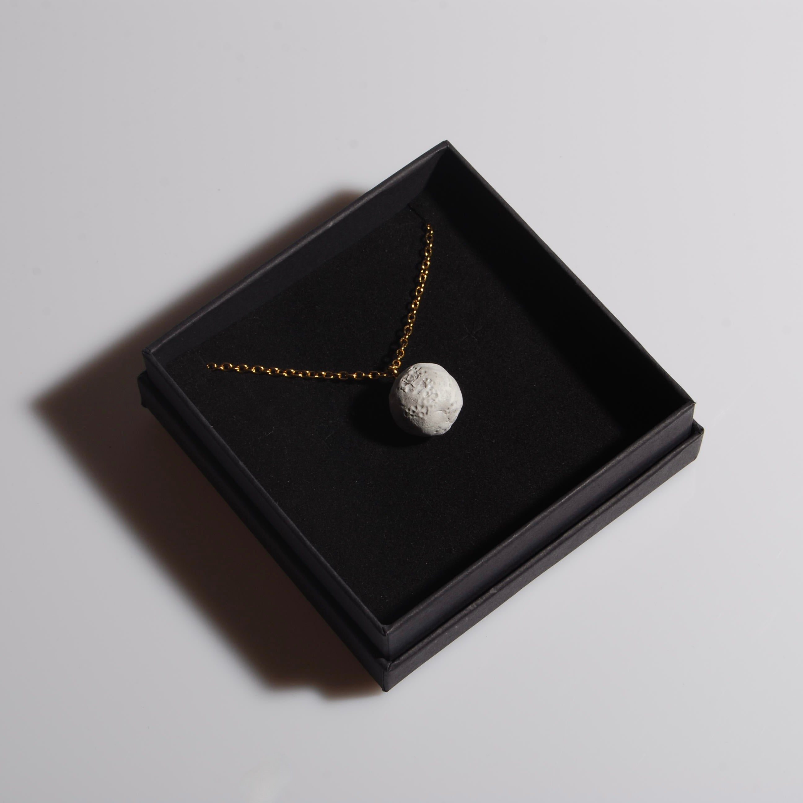 Collana Luna Piena - Catena Sottile