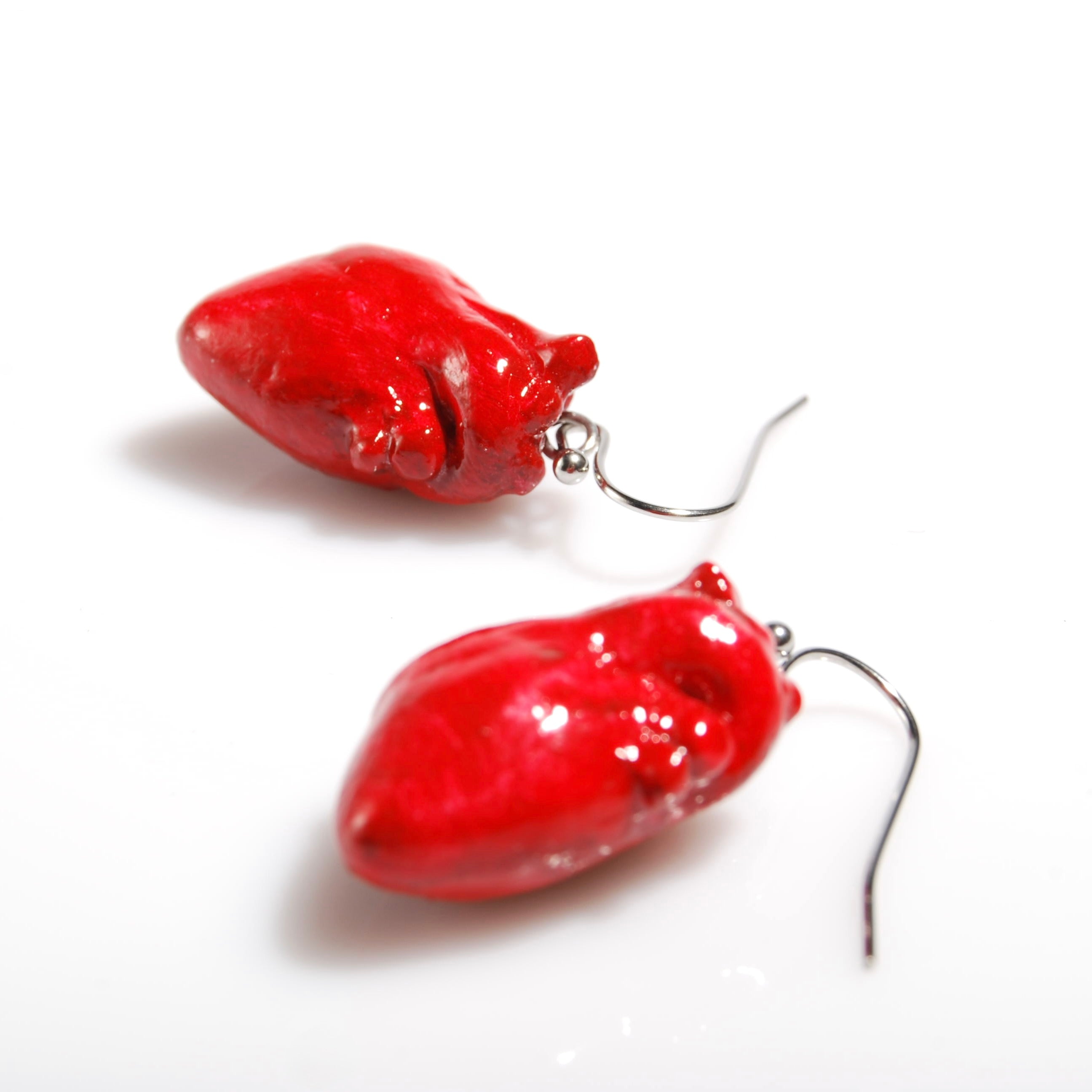 Orecchini Cuore Anatomico - Monachella Classica