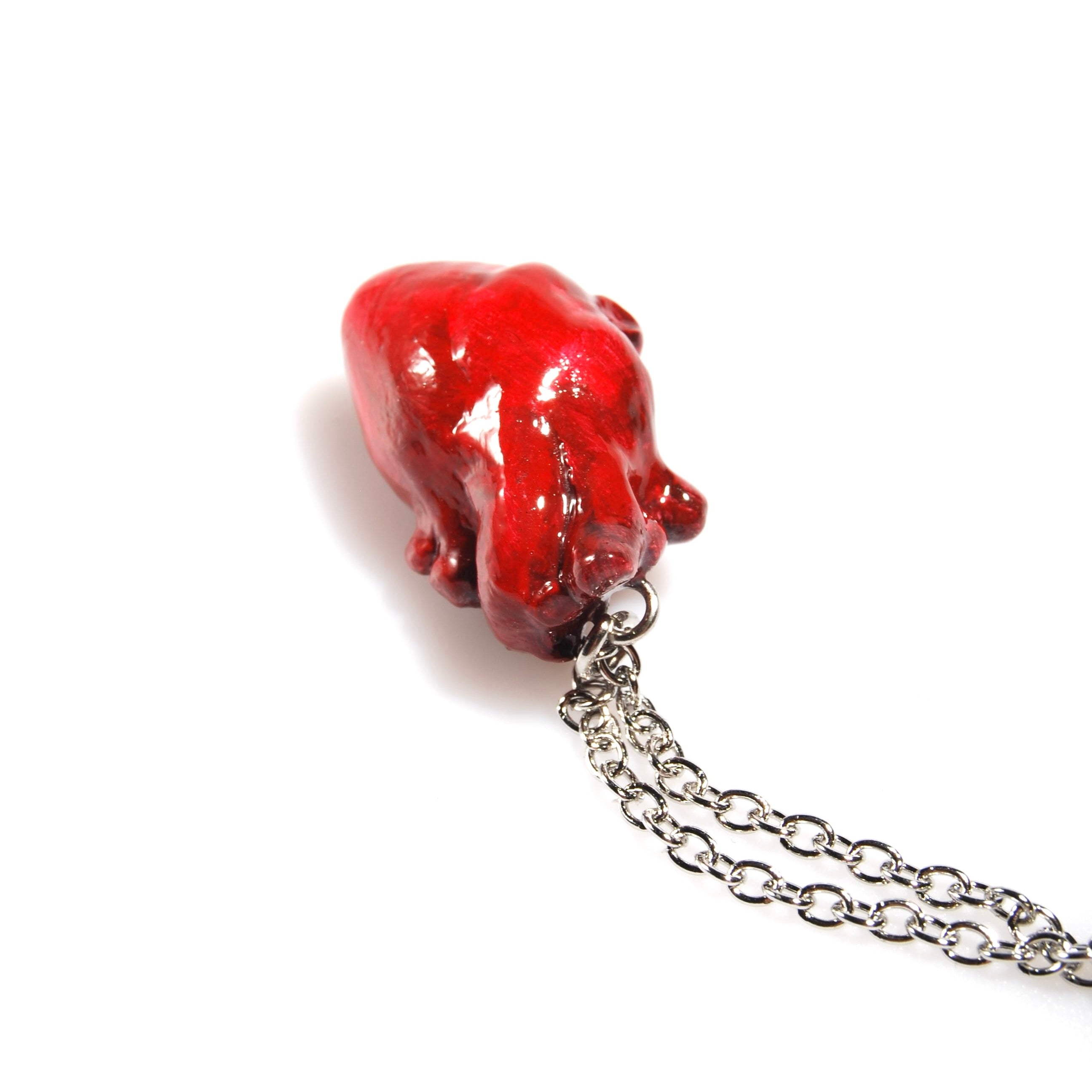 Collana Cuore Anatomico - Catena Sottile