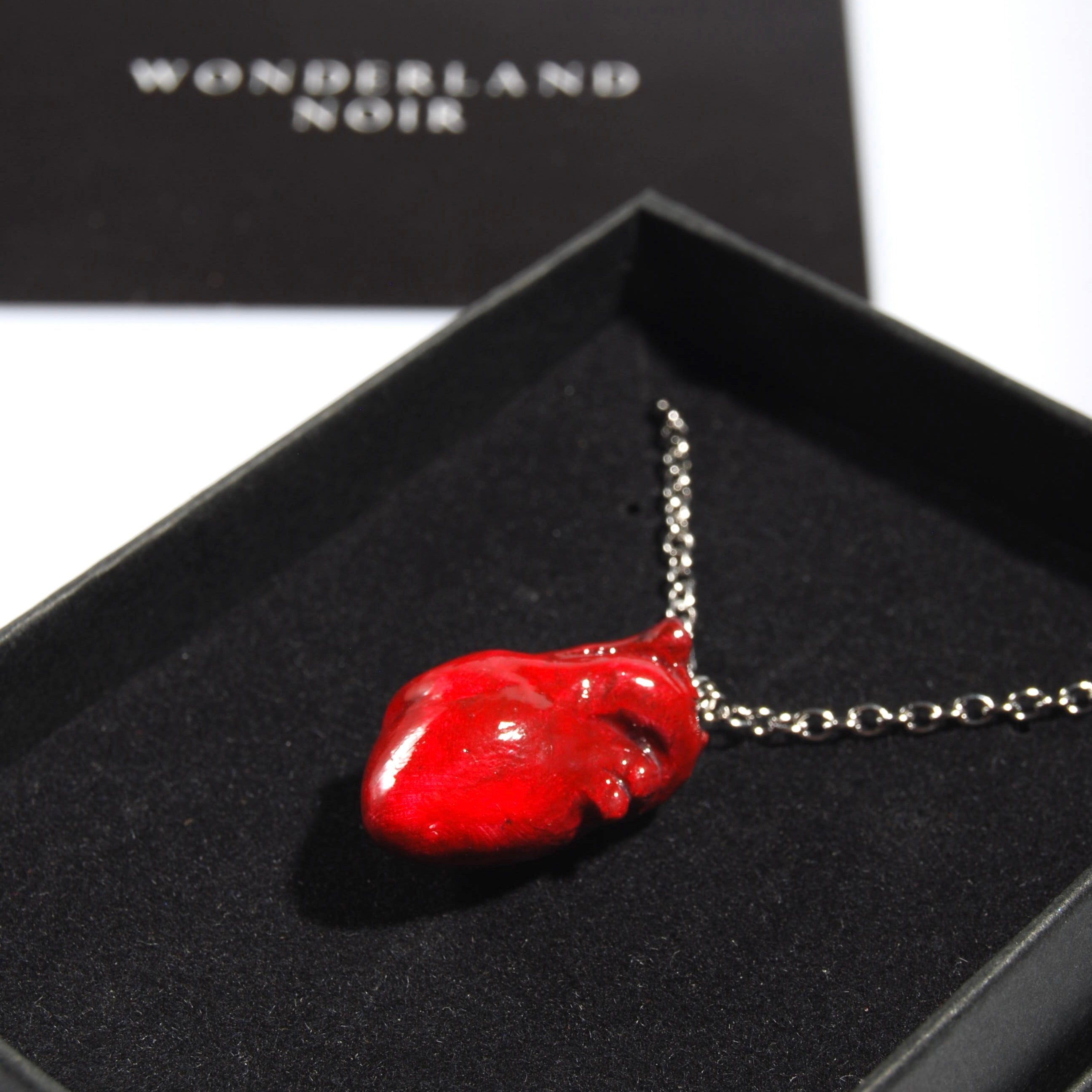 Collana Cuore Anatomico - Catena Sottile