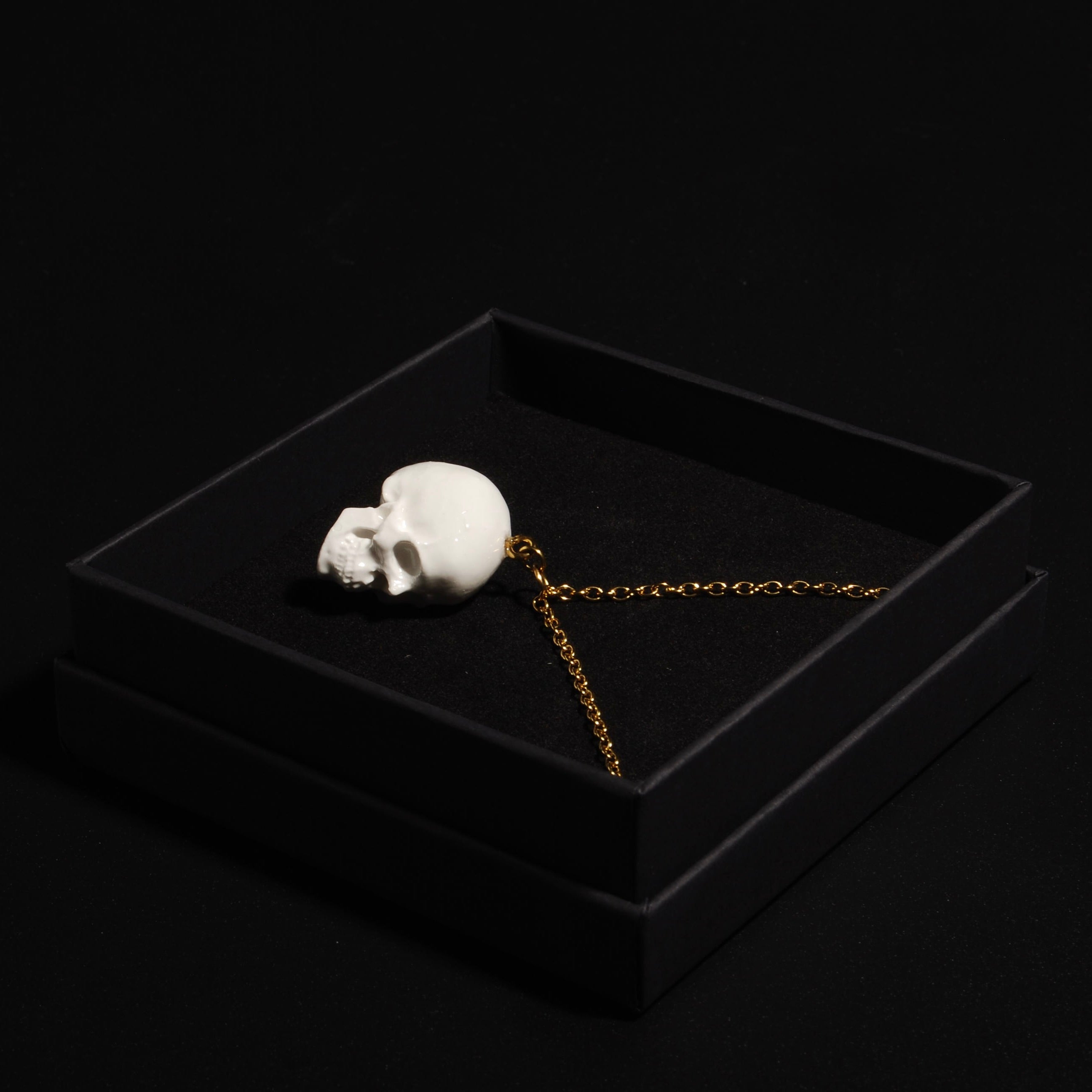 Collana Teschio - Catena Sottile