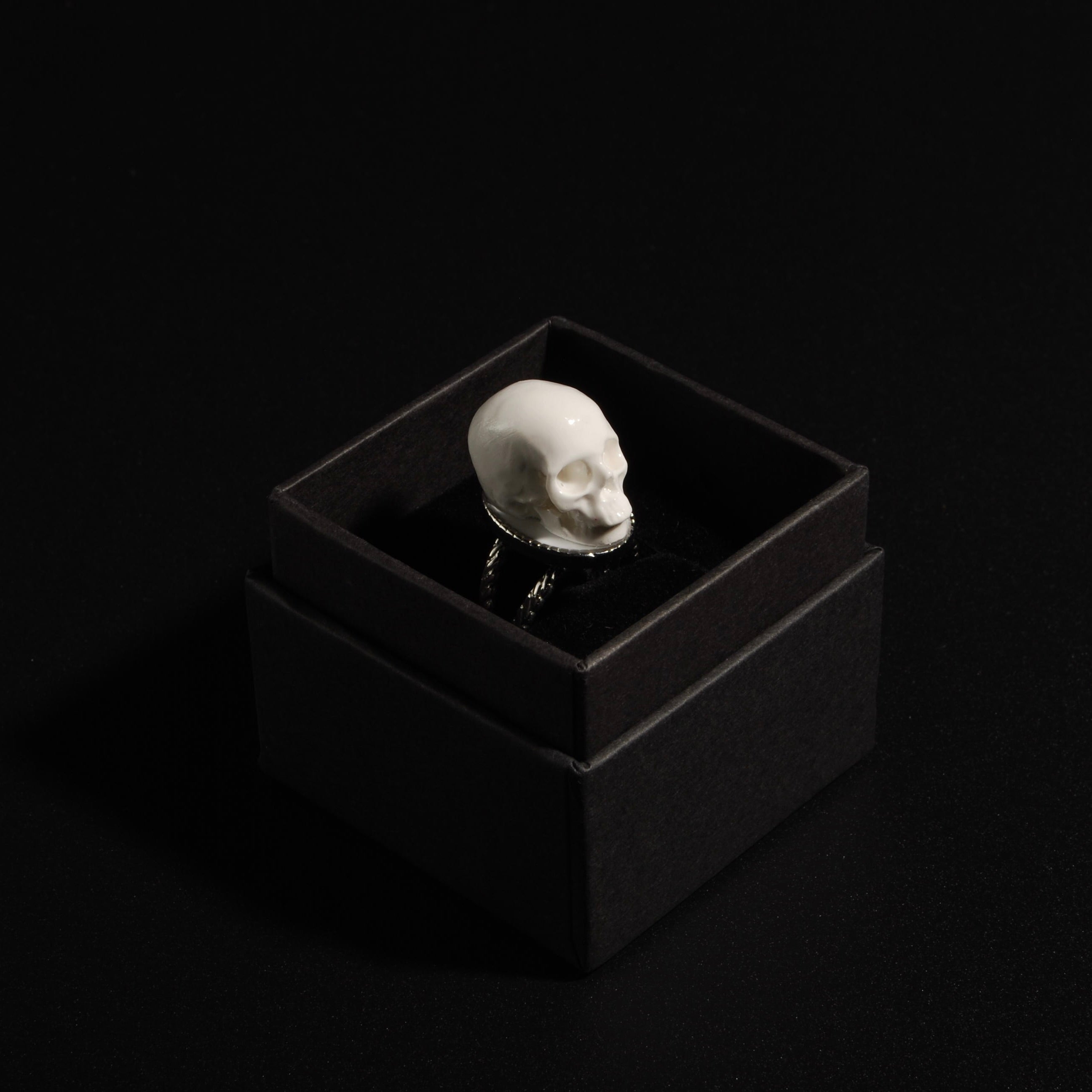 Anello Teschio - Base Doppia