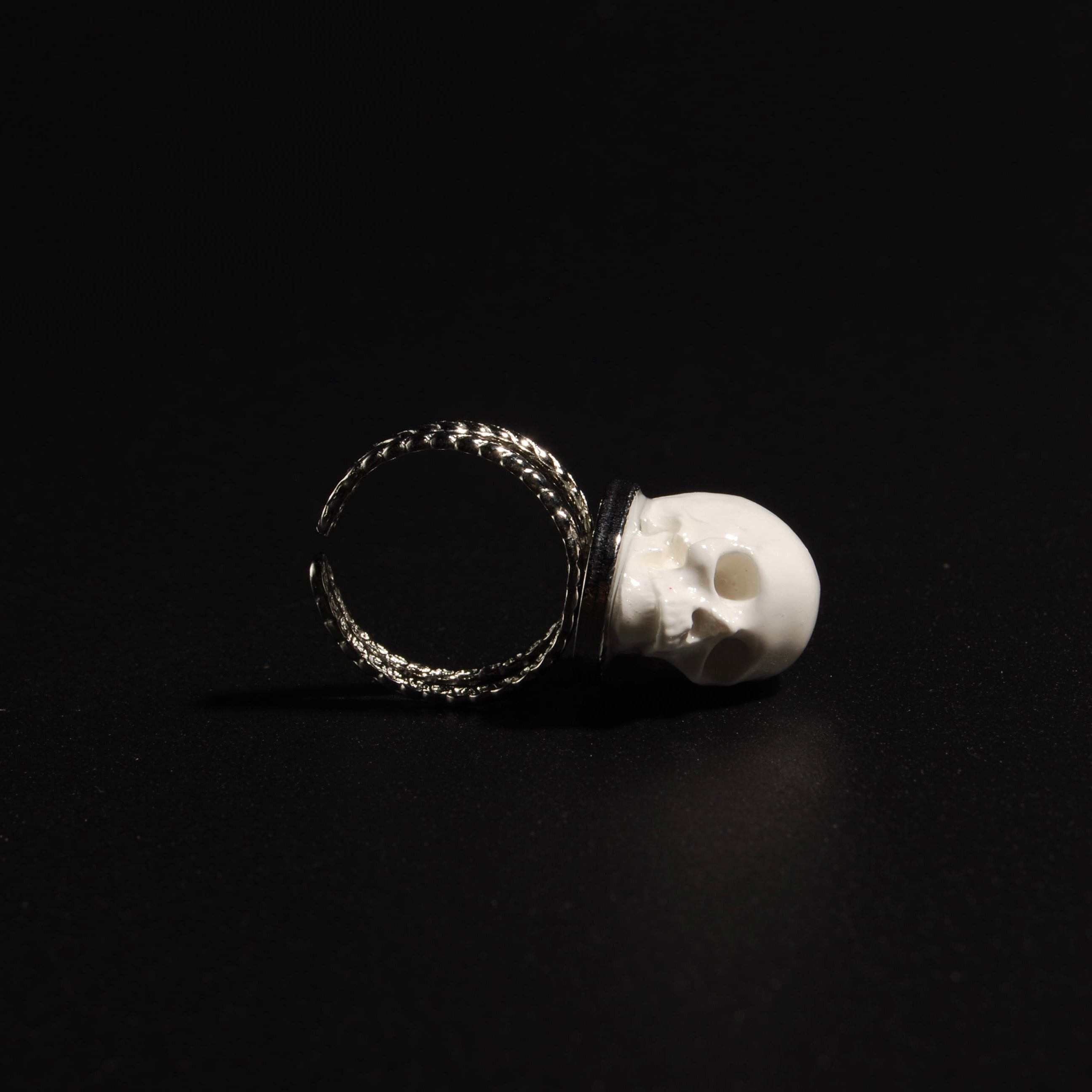 Anello Teschio - Base Doppia