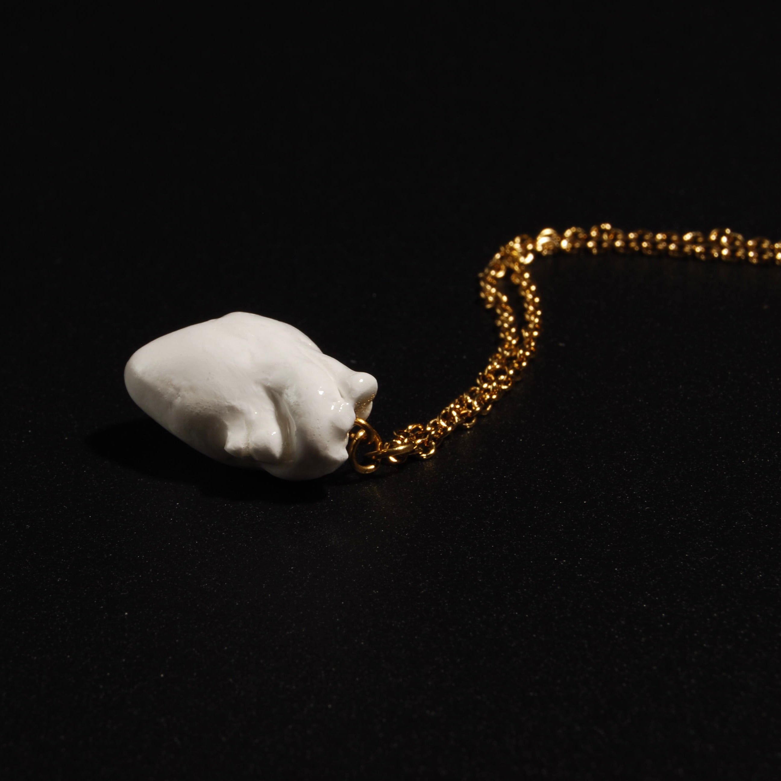 Collana Cuore Anatomico - Catena Sottile