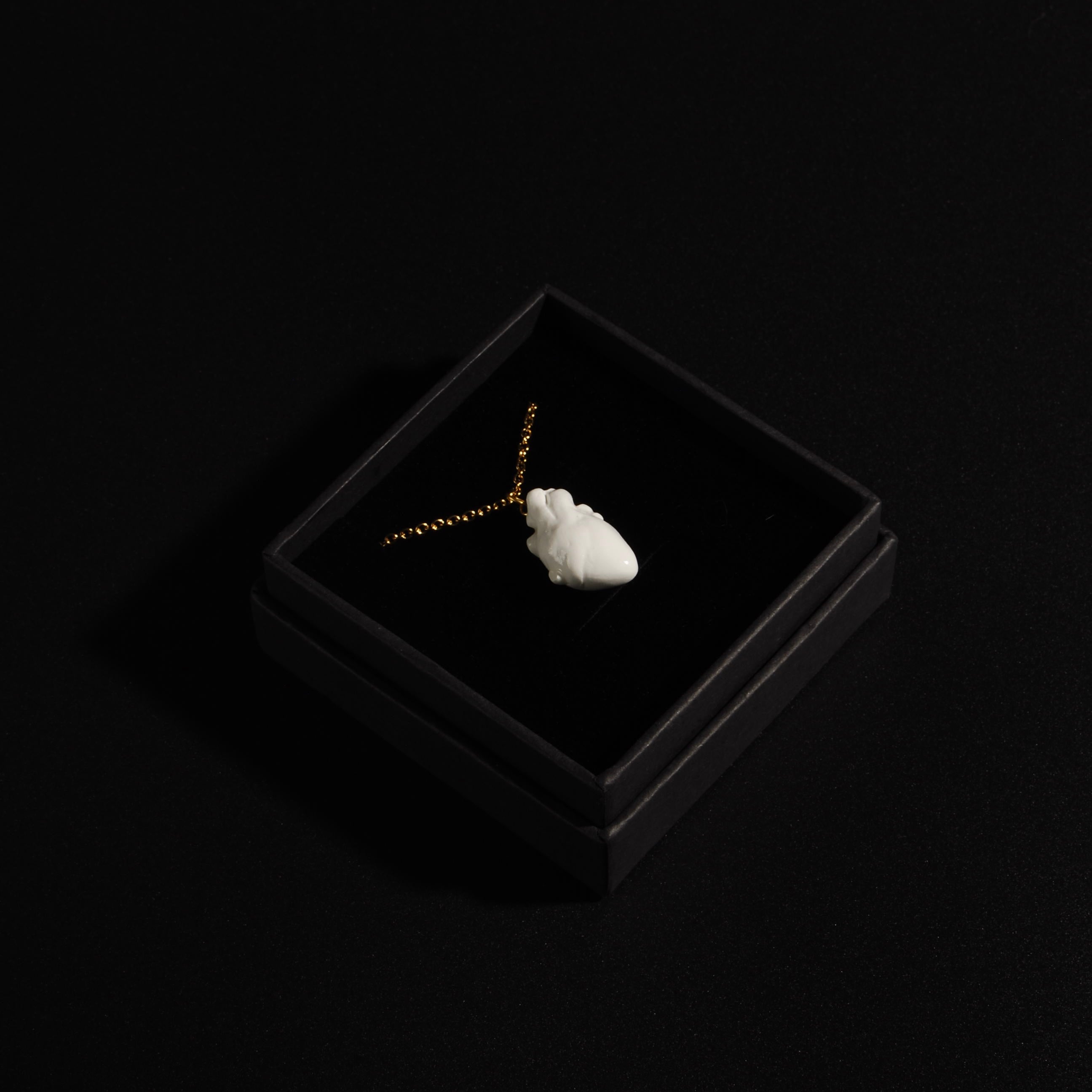 Collana Cuore Anatomico - Catena Sottile