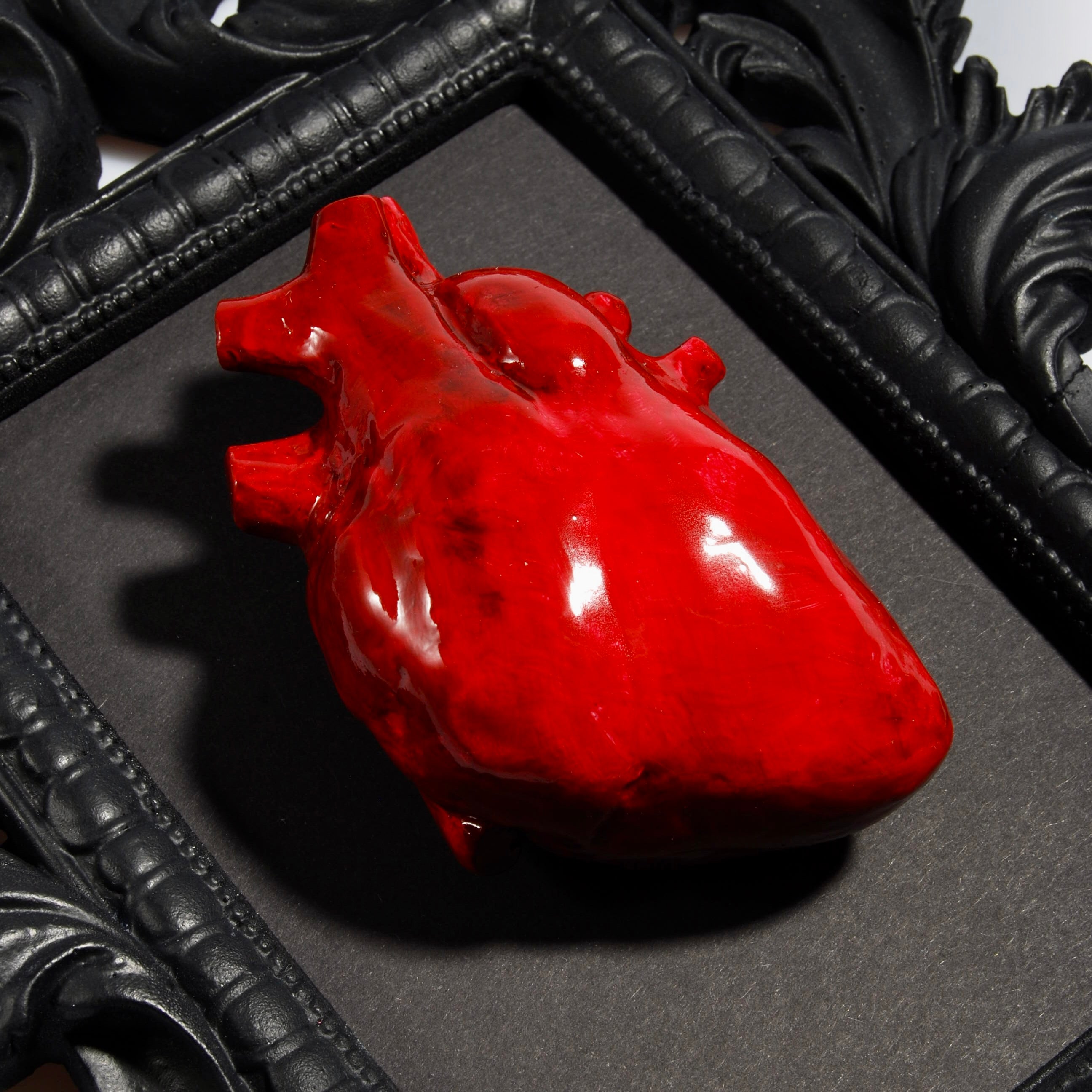 Quadretto Cuore Anatomico - Barocco