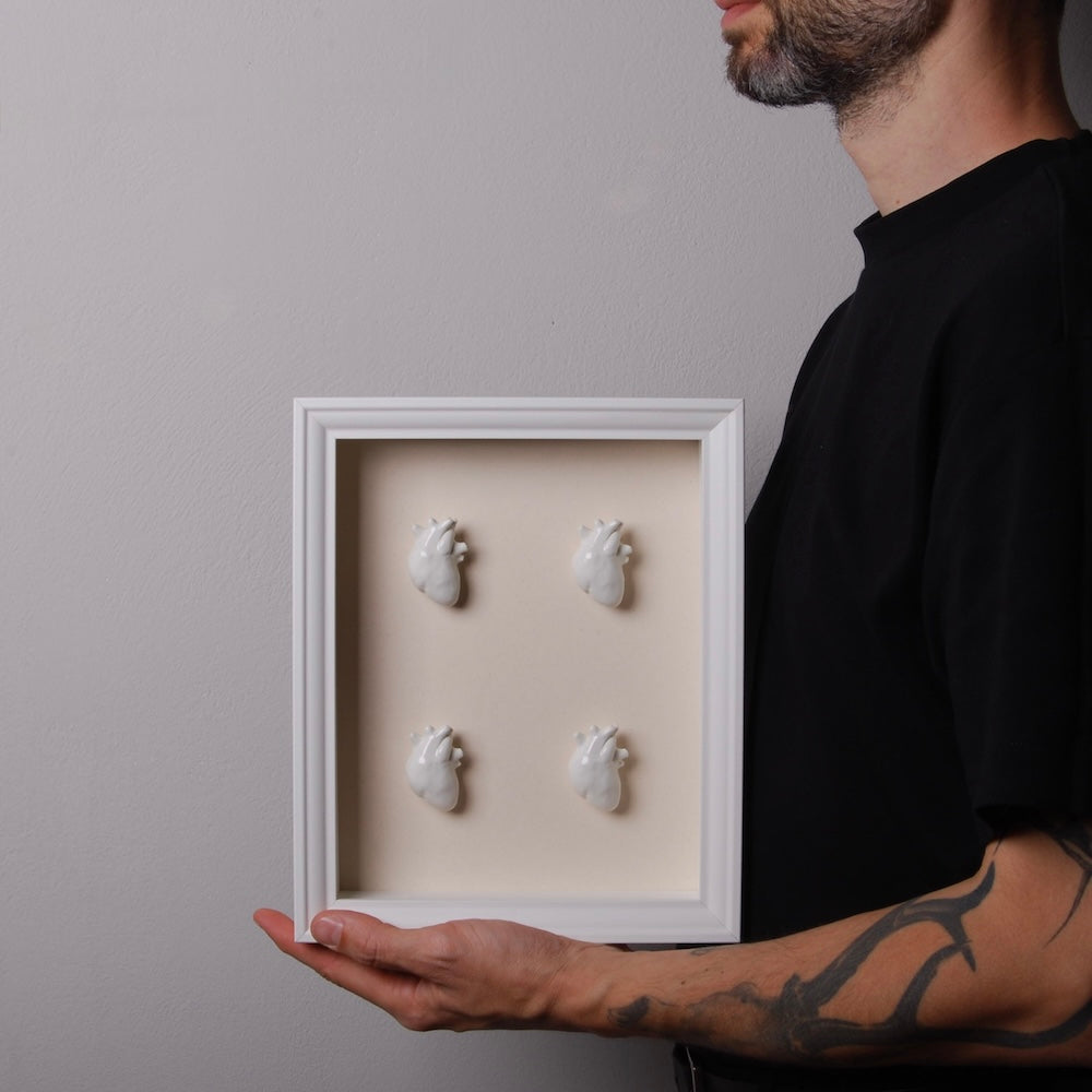 Quadretto Cuori Anatomici