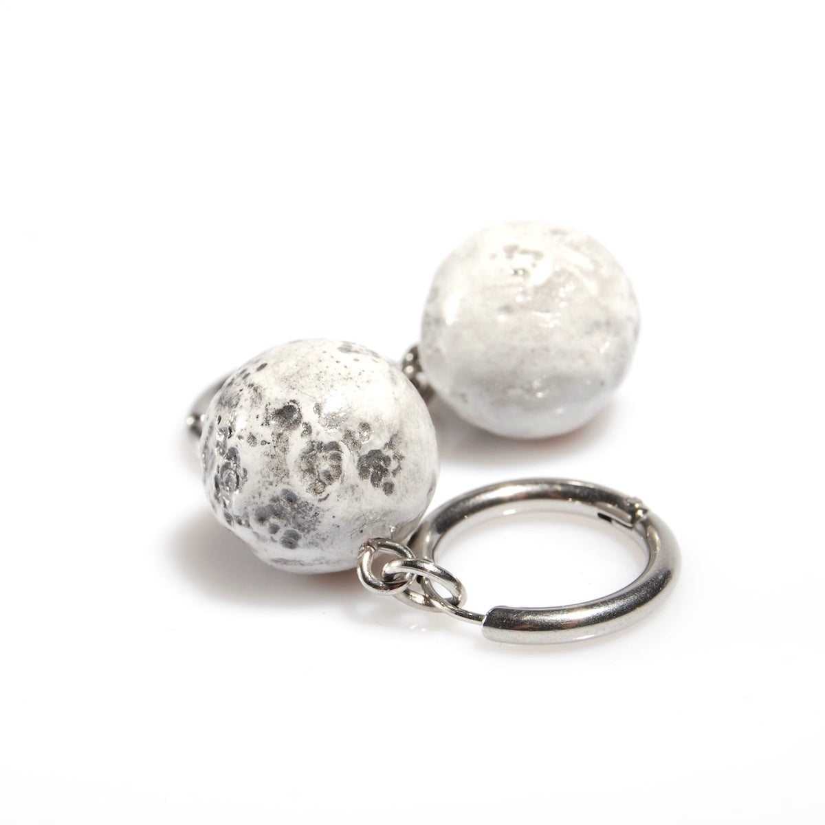 Orecchini Luna Piena - Cerchio Classico