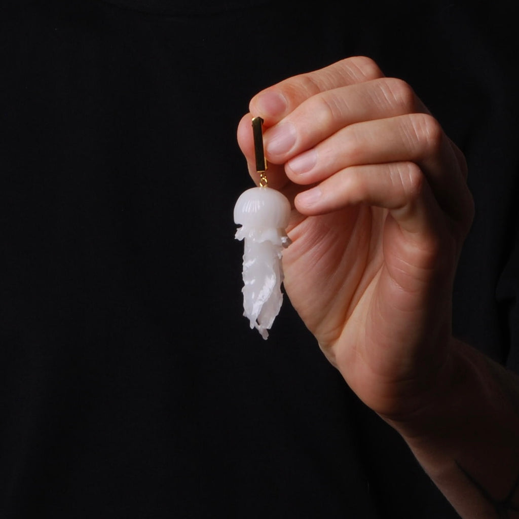 Orecchini Meduse - Perno Rettangolare