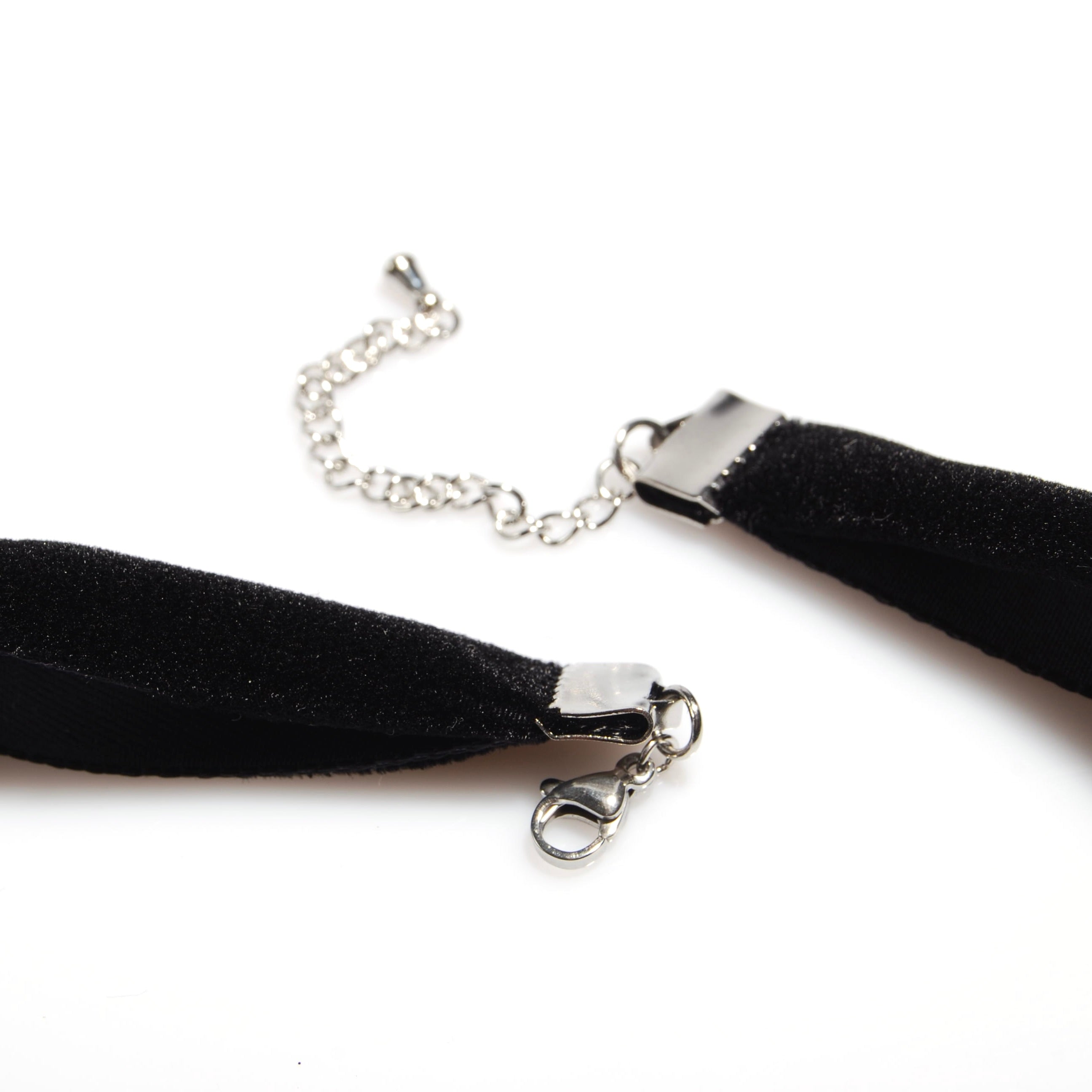 Choker Pendente Medusa Grande - Velluto Nero