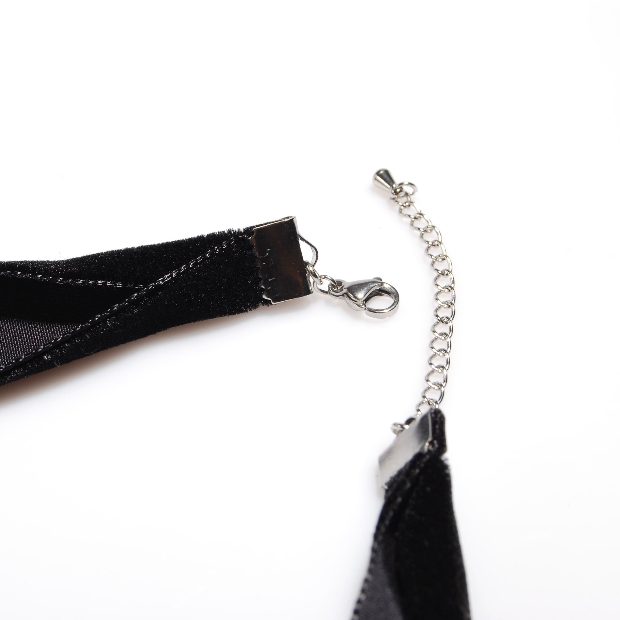 Choker Pendente Medusa Ovale Medio - Velluto Nero