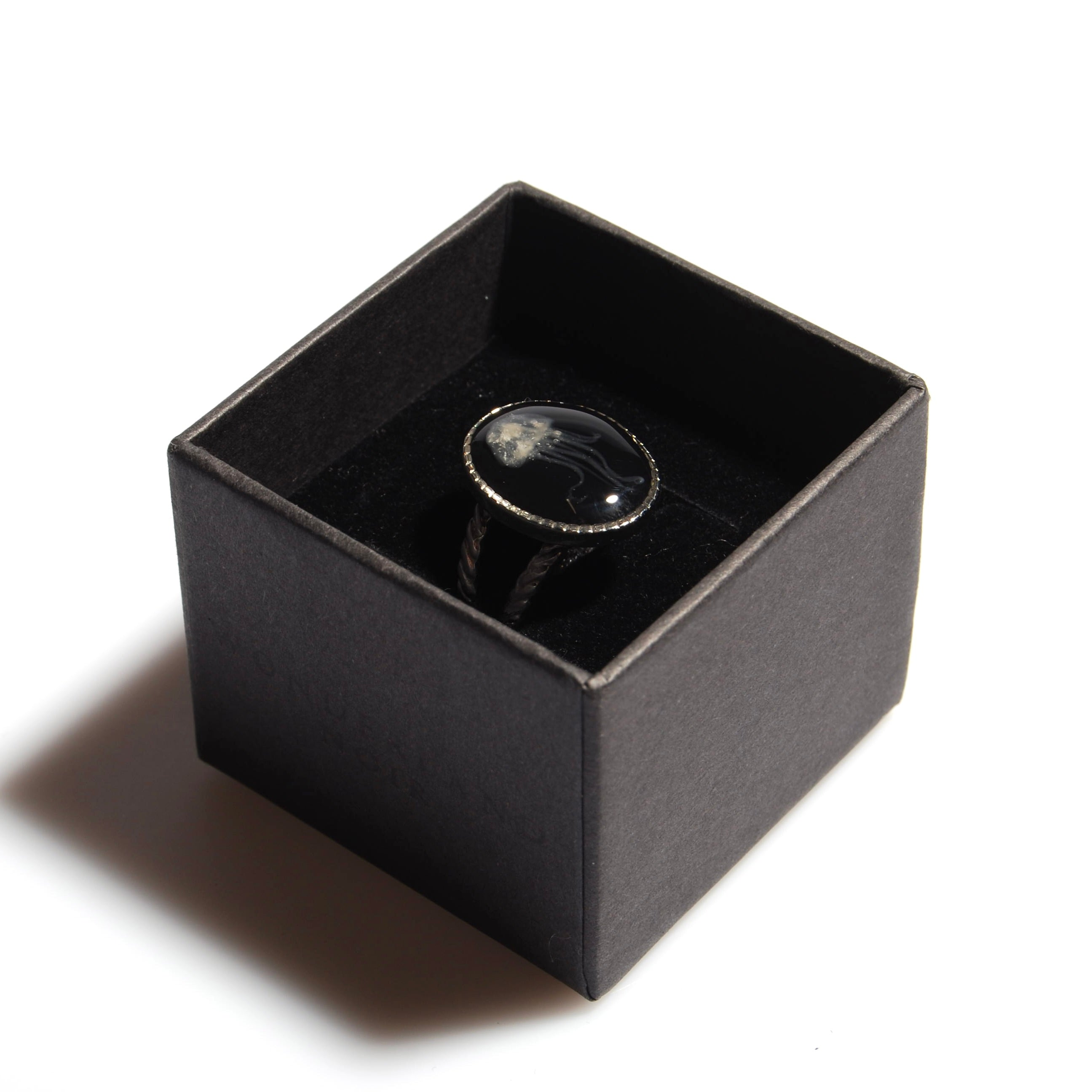 Anello Medusa Ovale Piccolo - Base Doppia