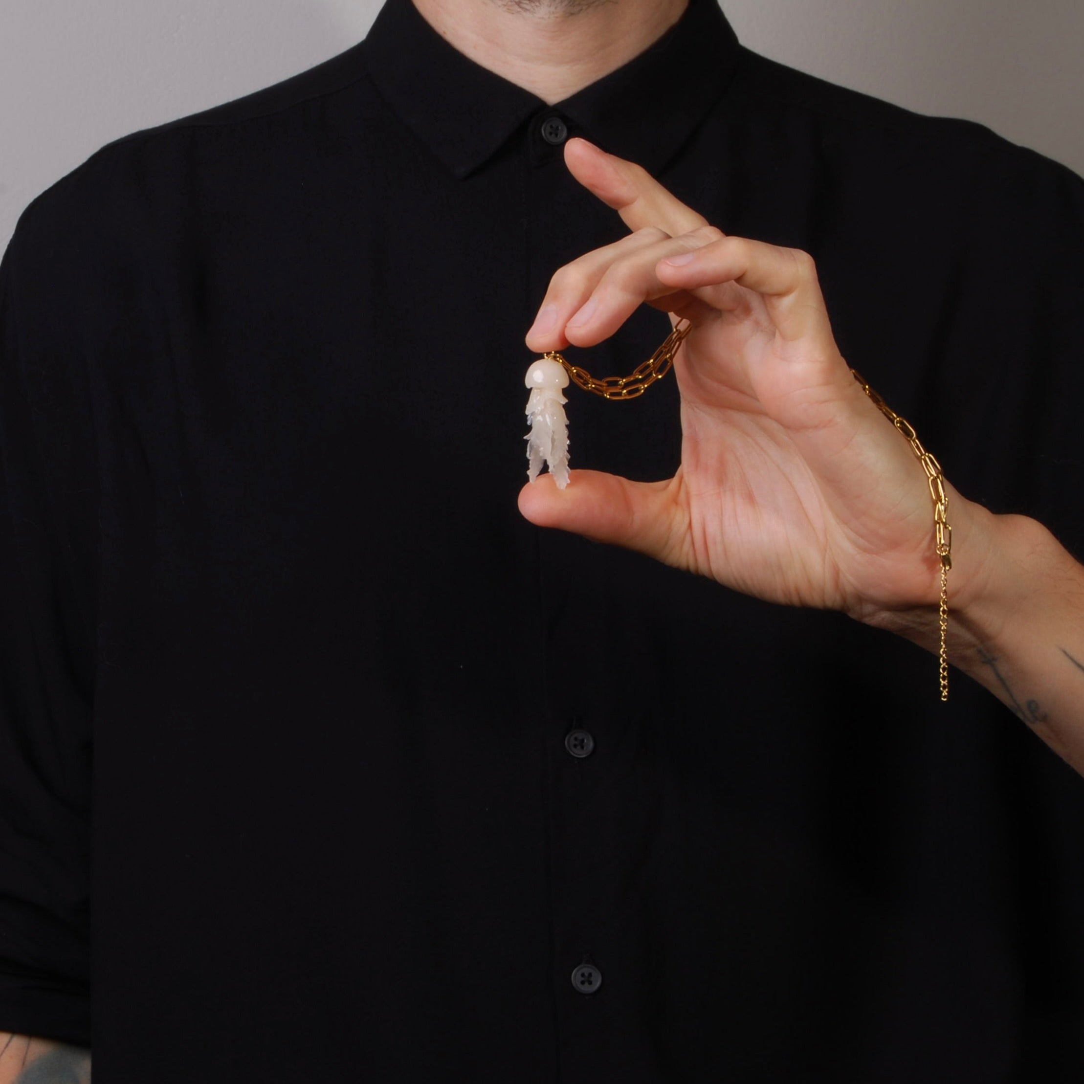 Collana Medusa Piccola - Catena Rettangolare