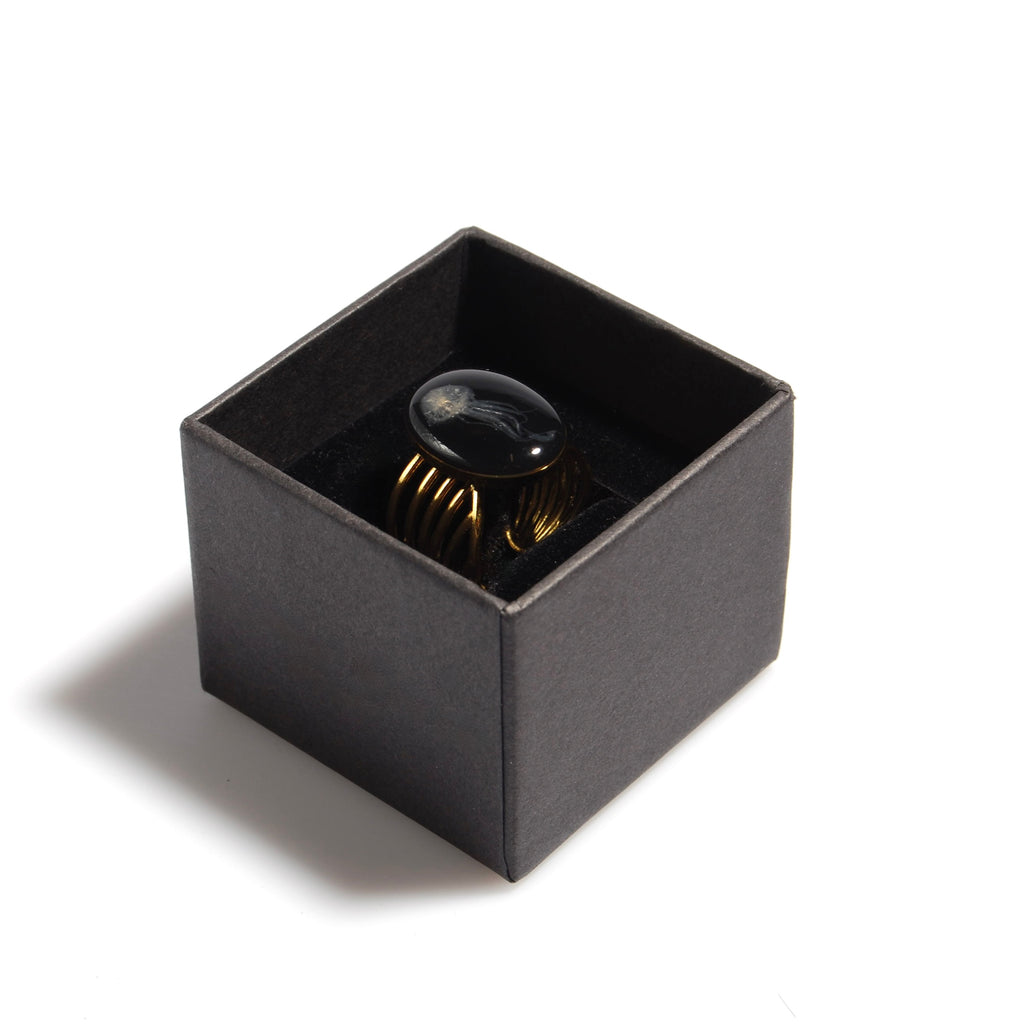 Anello Medusa Ovale Piccolo - Base Larga