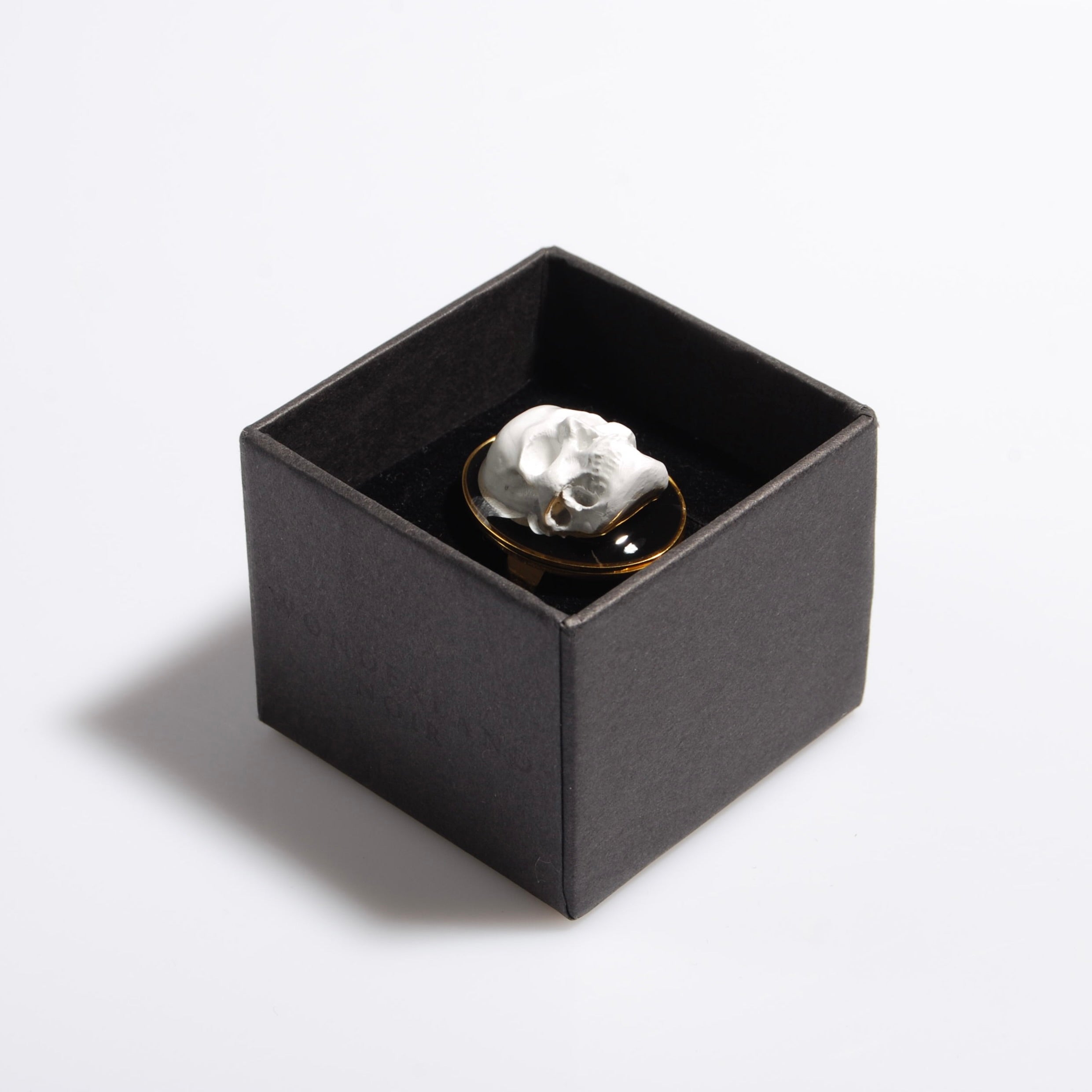 Anello Teschio Cammeo