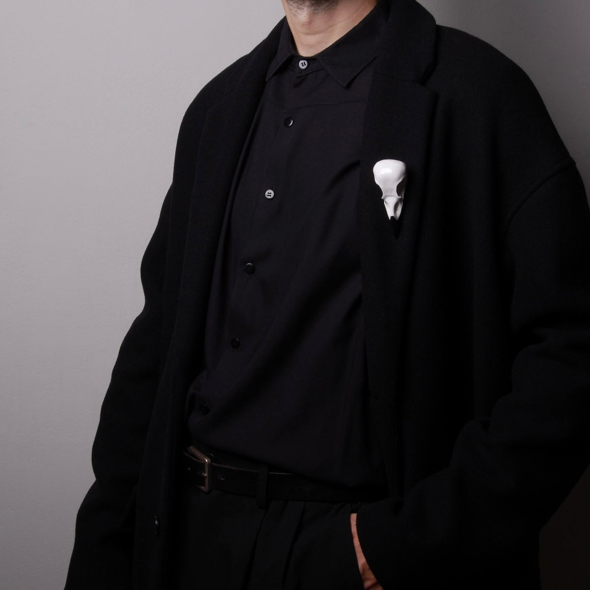 Spilla Teschio di Corvo