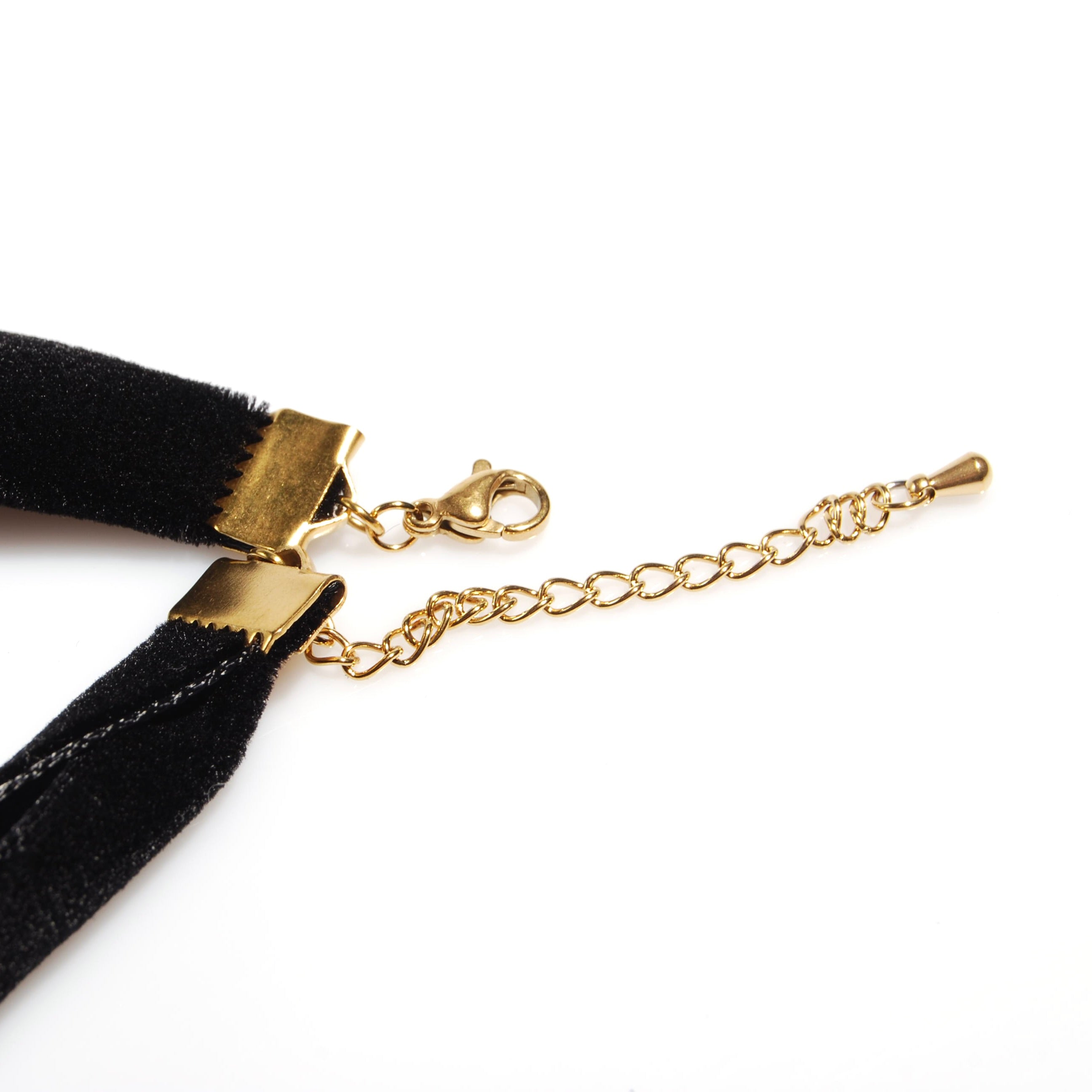 Choker Pendente Cuore Anatomico - Velluto Nero