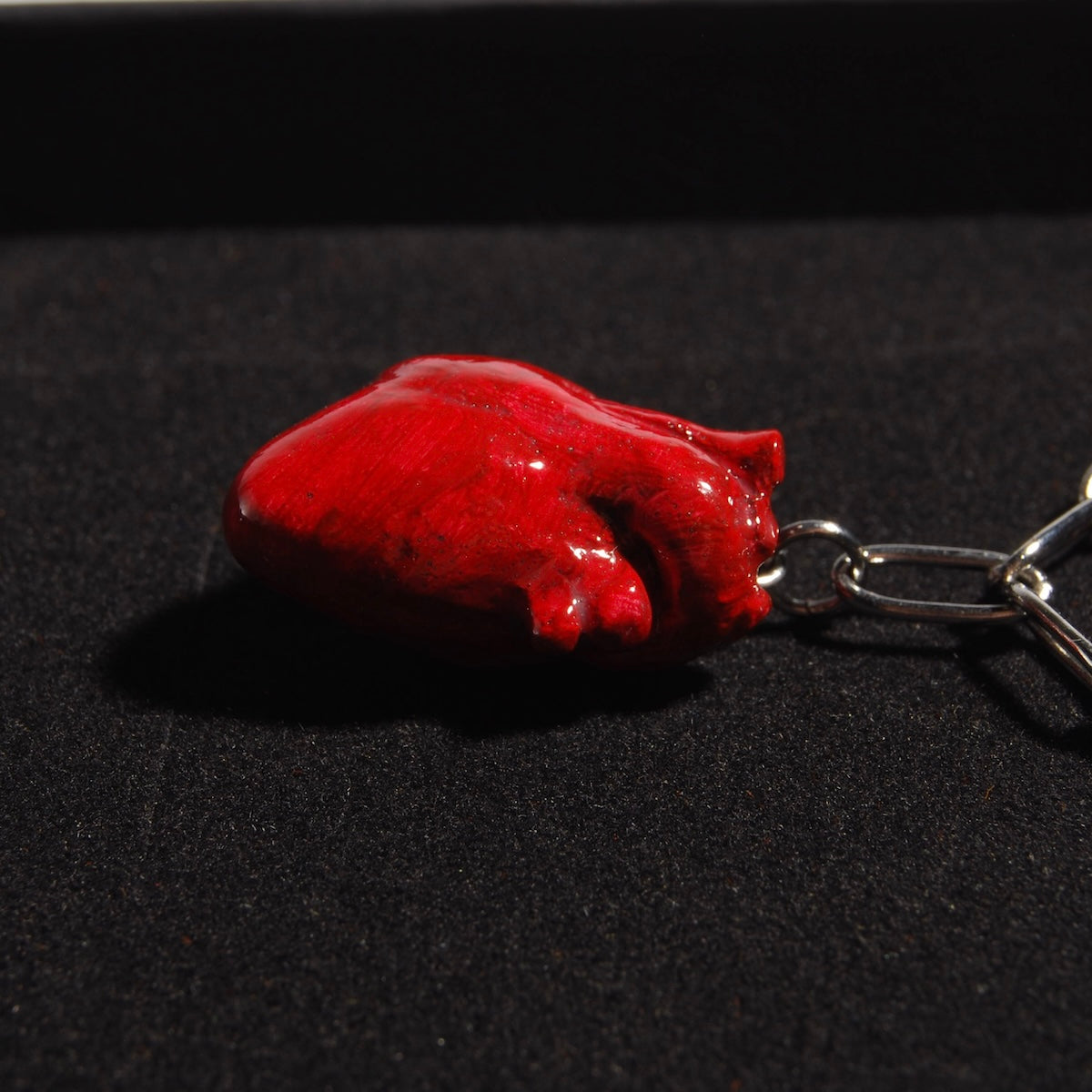 Collana Cuore Anatomico - Catena Rettangolare