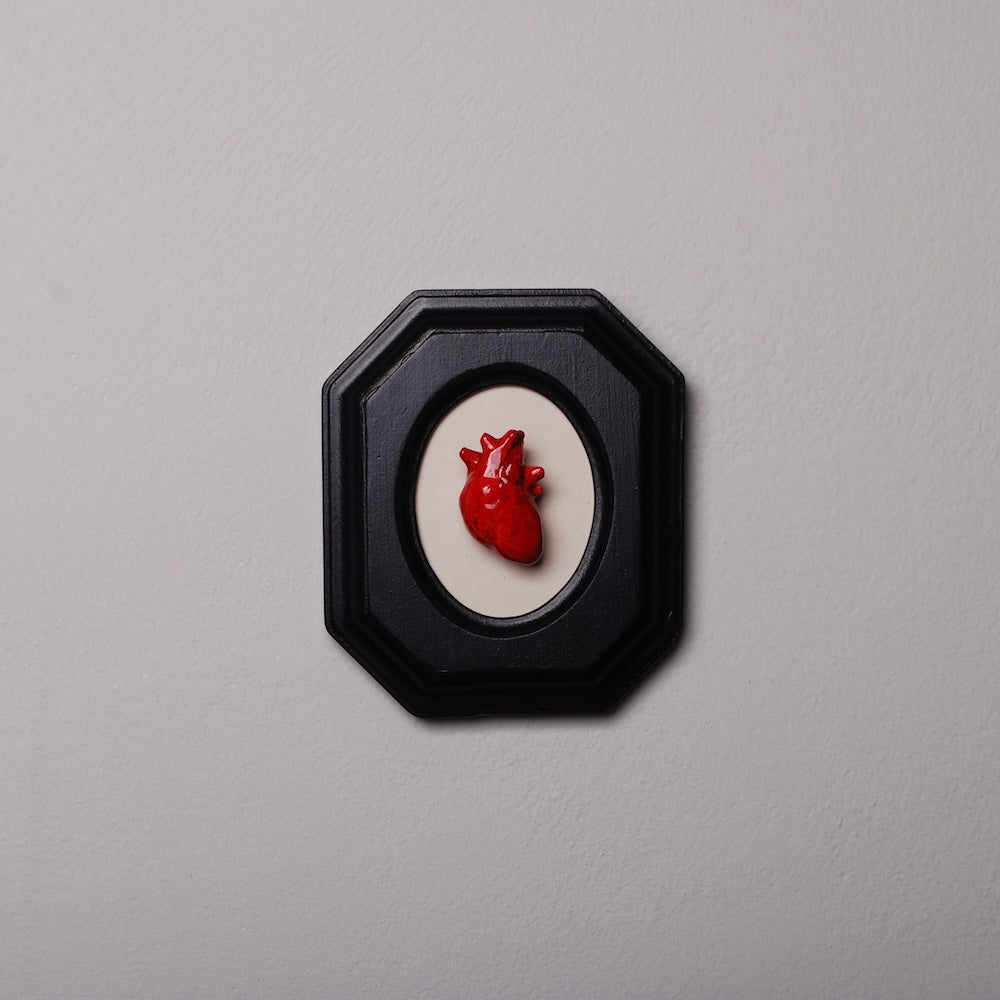 piccolo quadretto con cuore anatomico