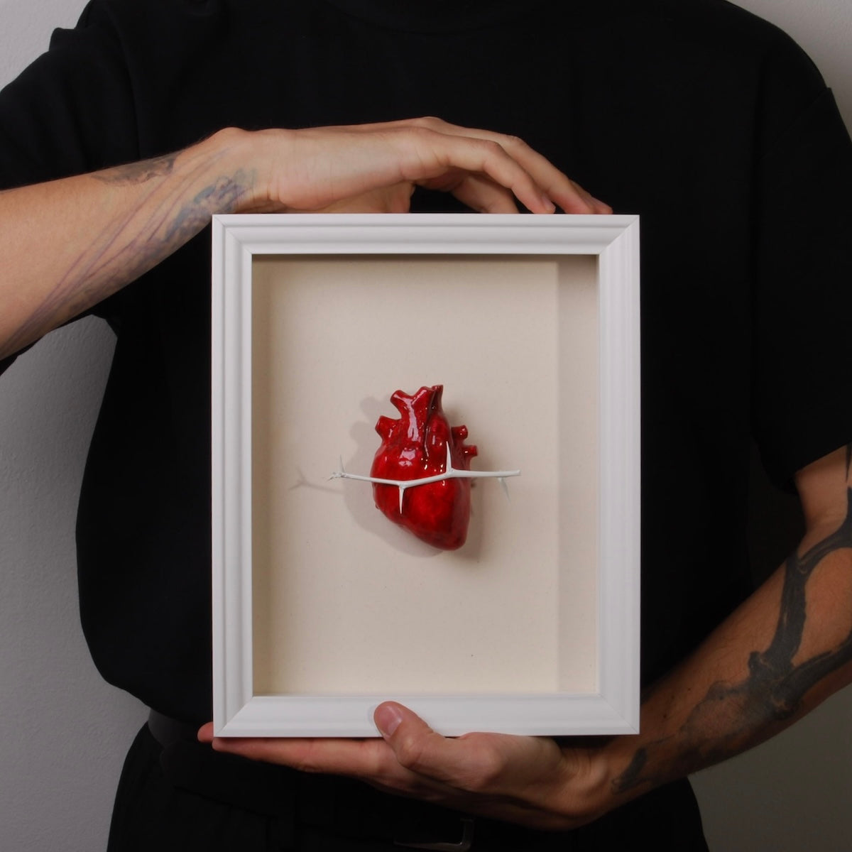 Quadretto Cuore Anatomico con Spine