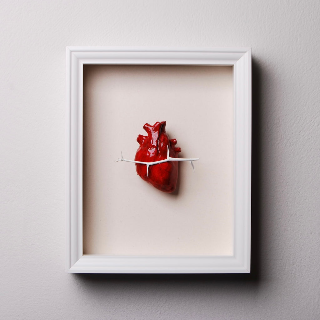 Quadretto Cuore Anatomico con Spine