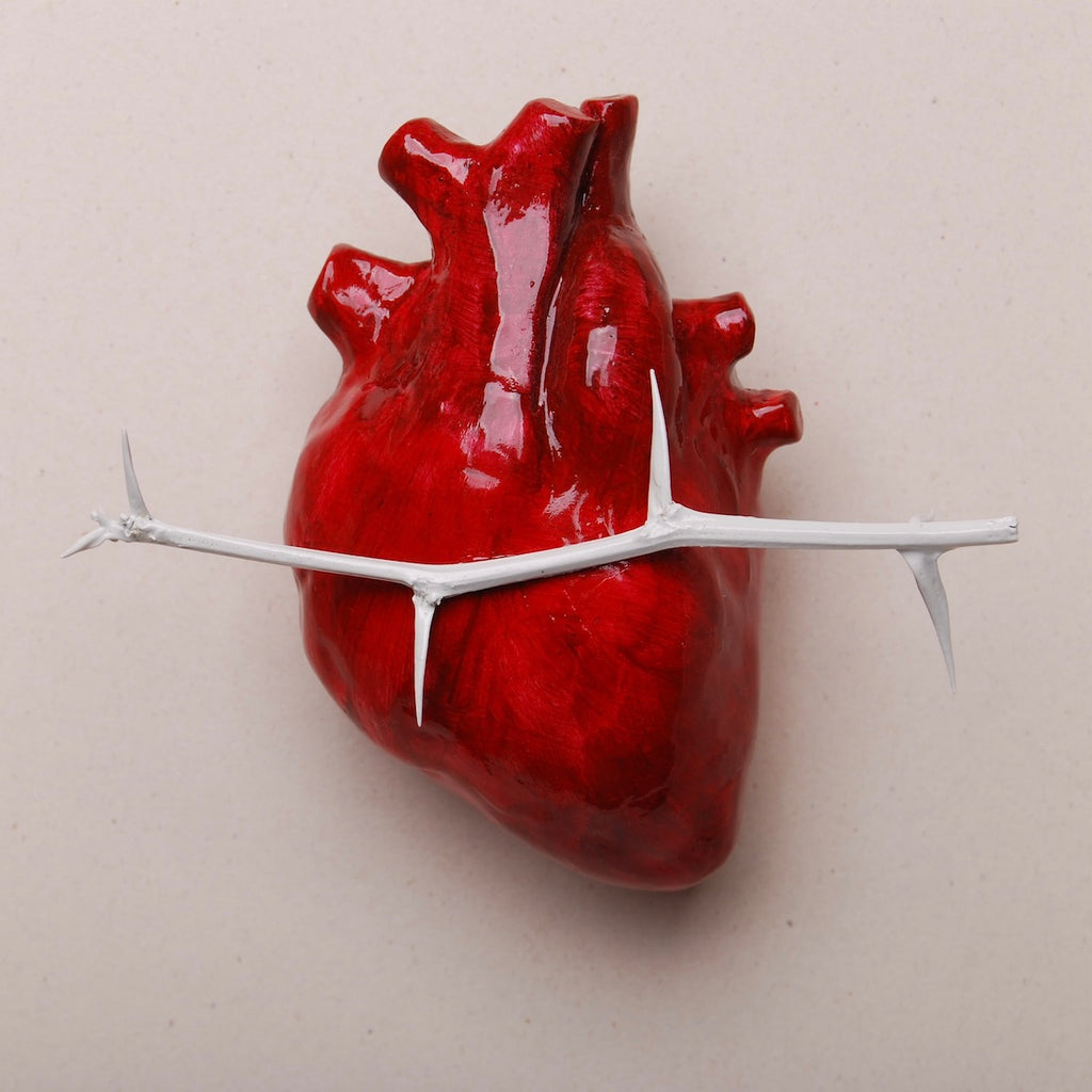 Quadretto Cuore Anatomico con Spine