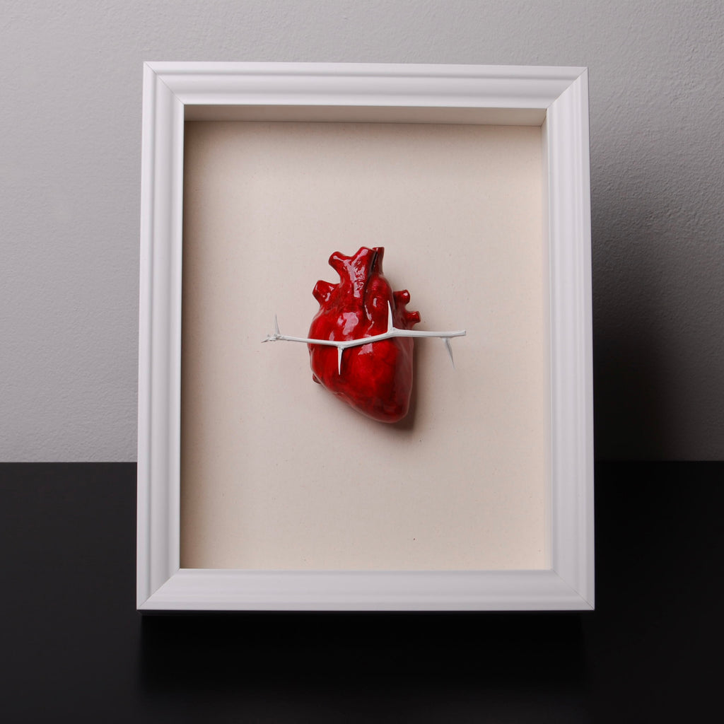 Quadretto Cuore Anatomico con Spine