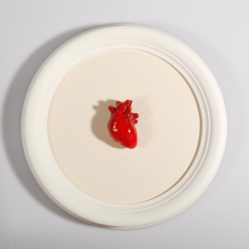 Quadretto Cuore Anatomico - Rotondo