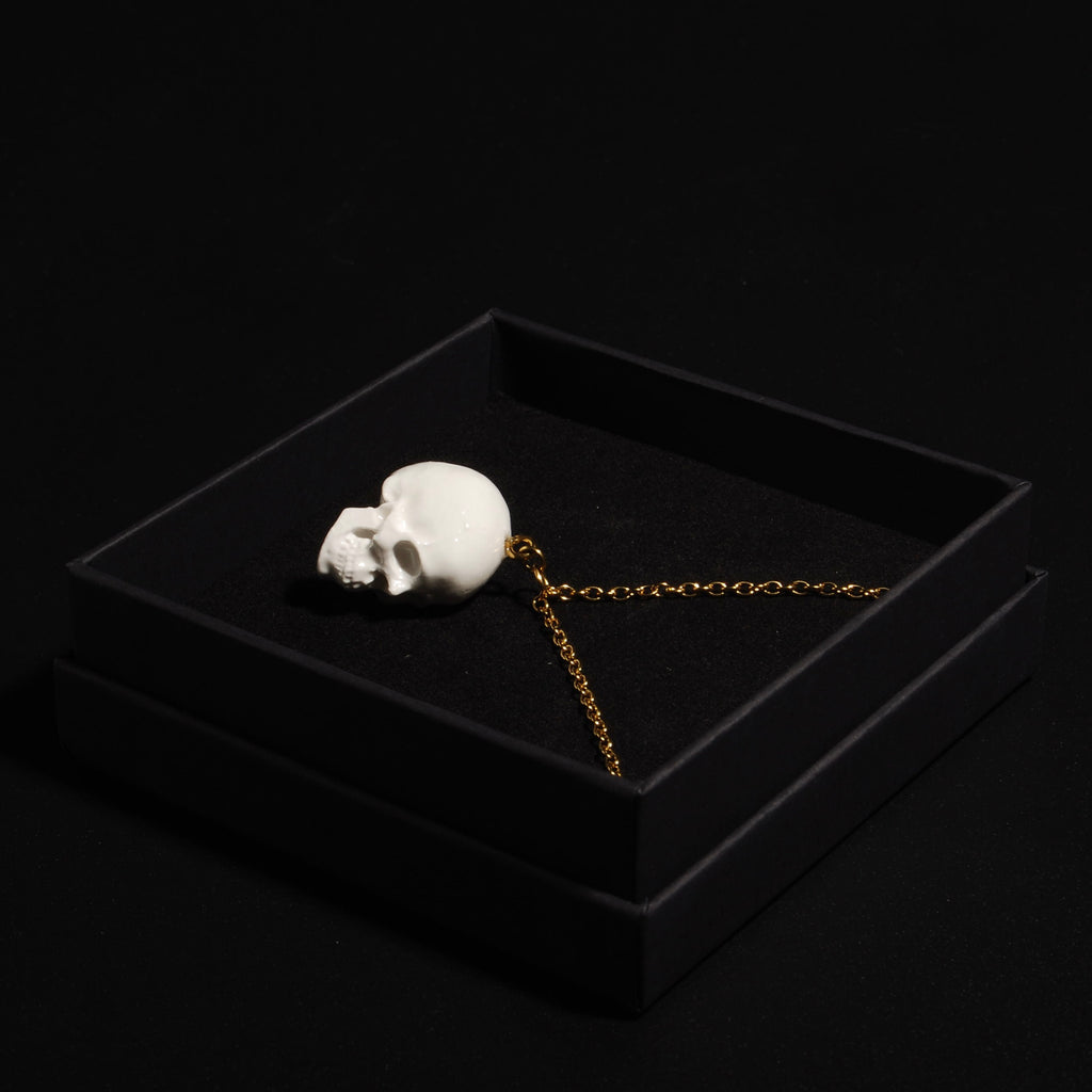 Collana Teschio - Catena Sottile