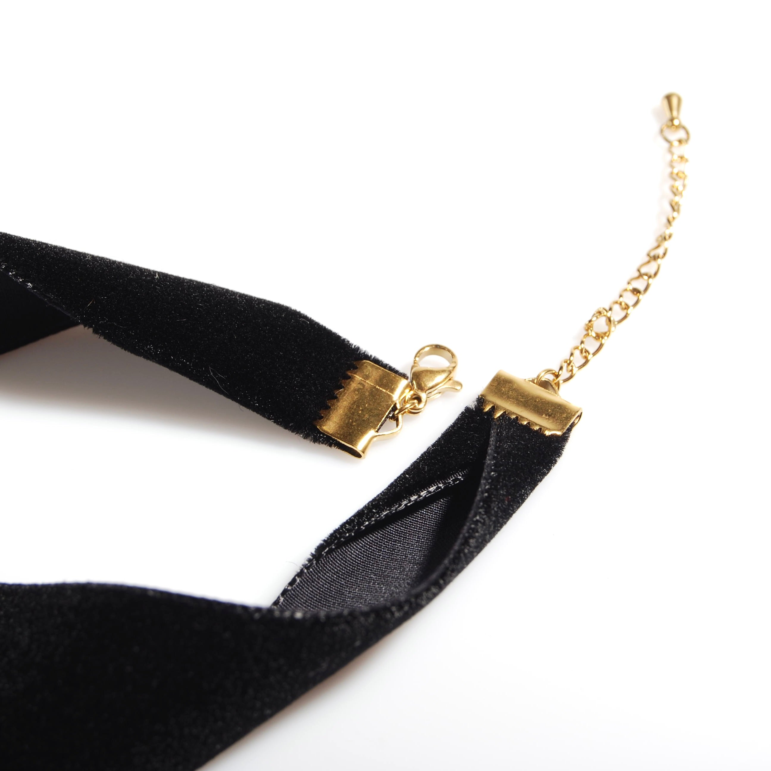 Choker Pendente Spina - Velluto Nero