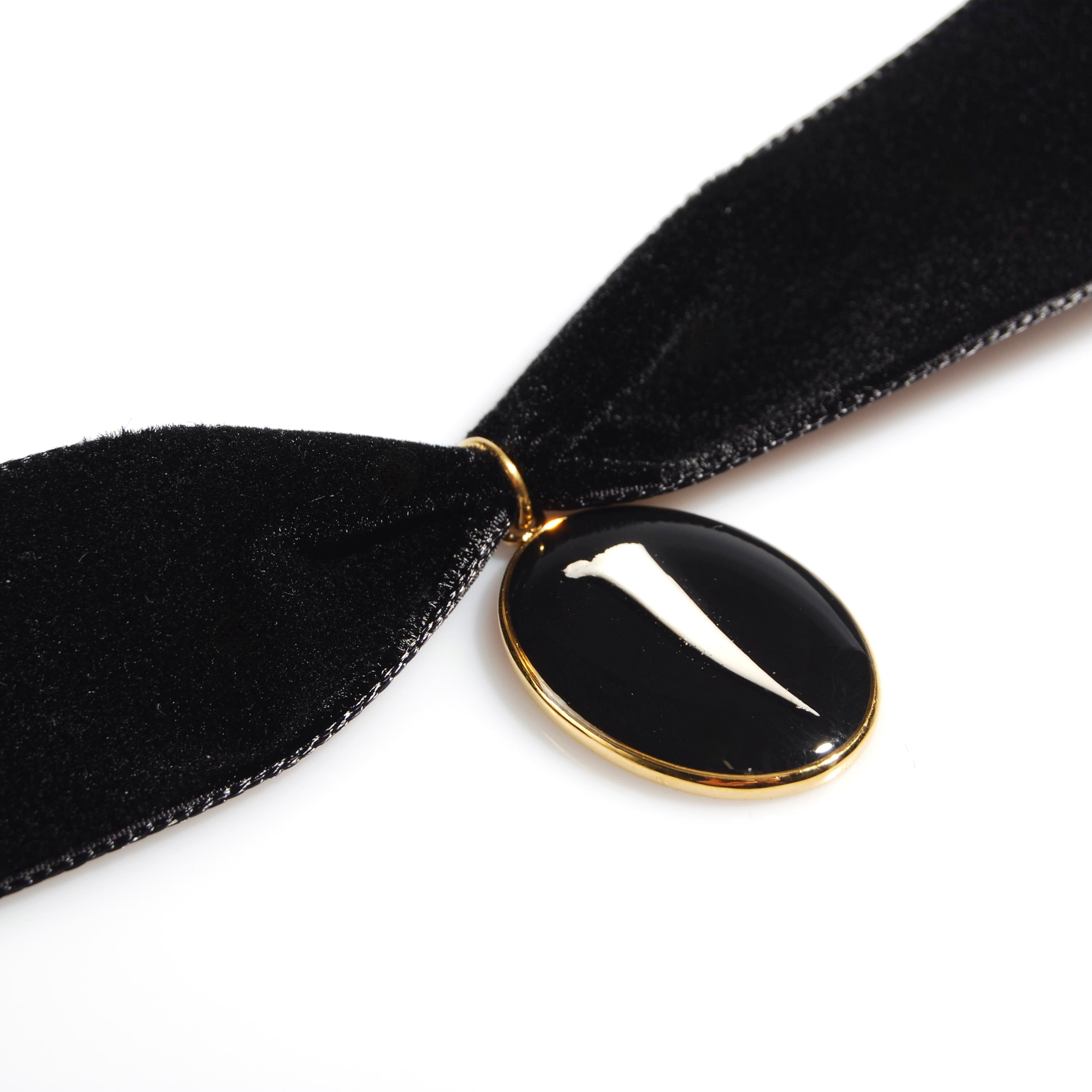 Choker Pendente Spina - Velluto Nero