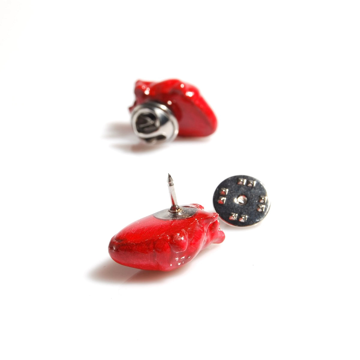 Spillette Cuore Anatomico per Colletto