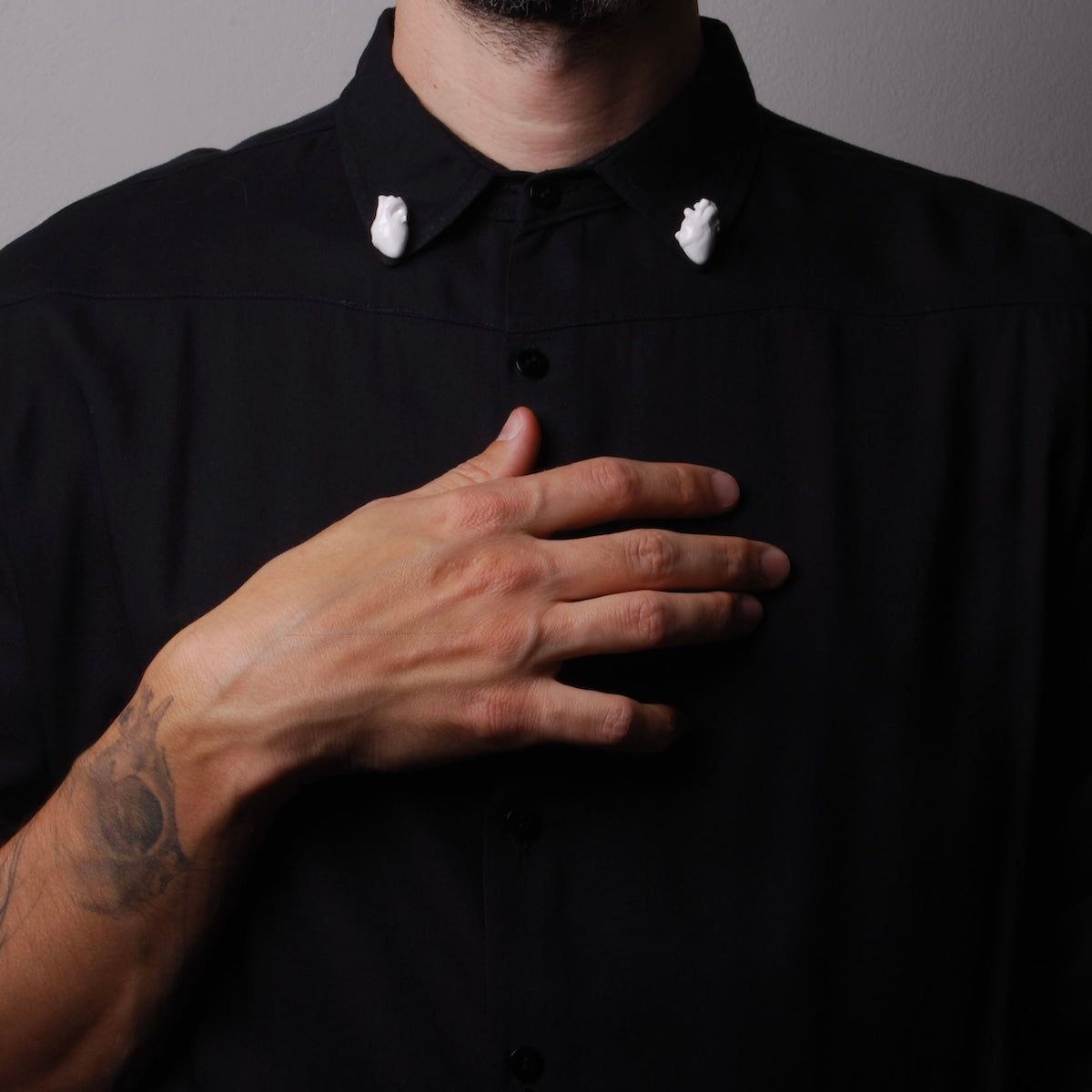 Spillette Cuore Anatomico per Colletto