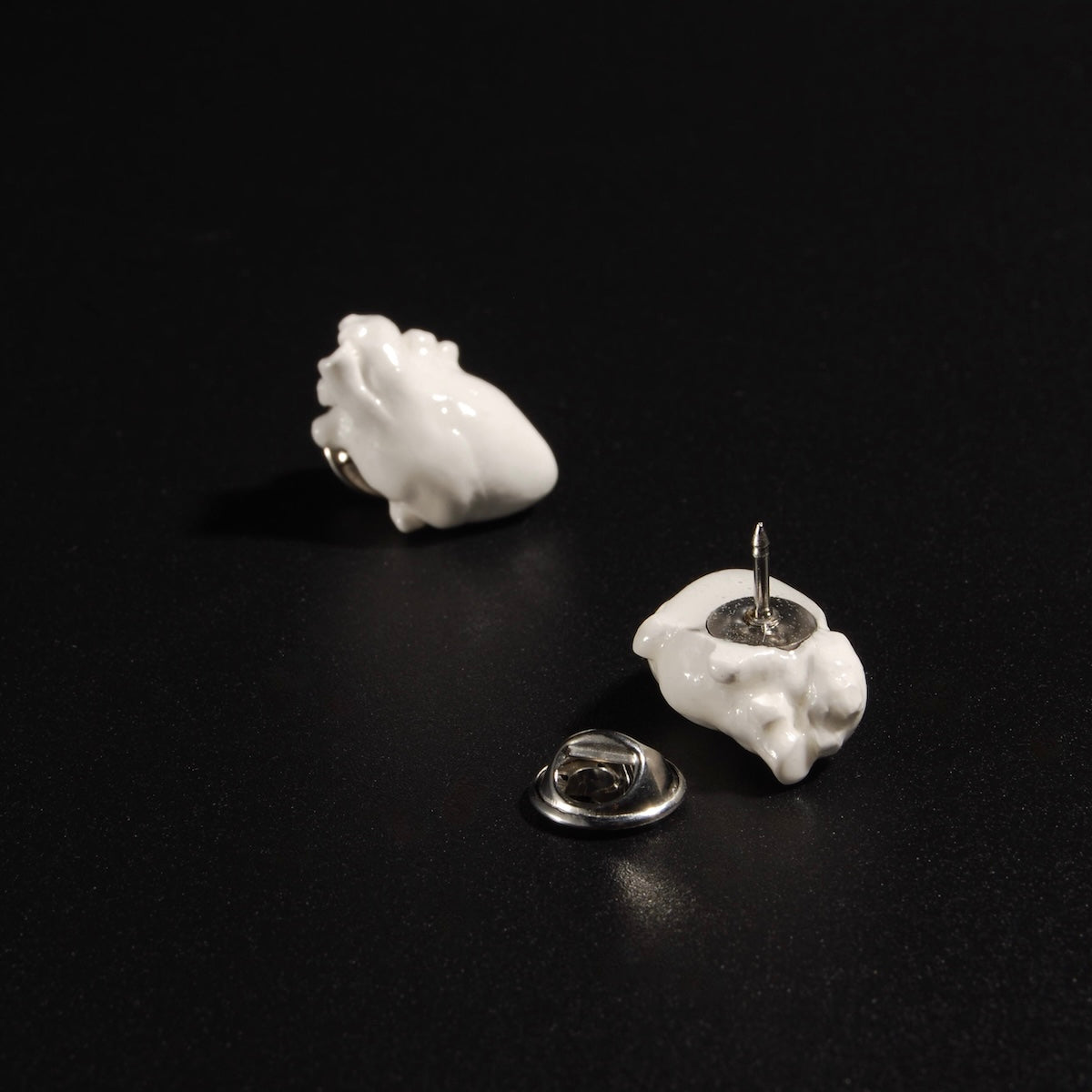 Spillette Cuore Anatomico per Colletto