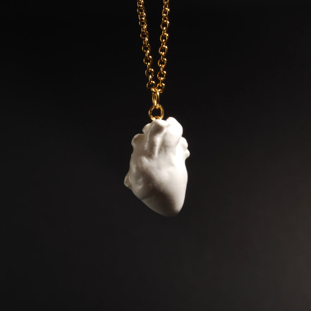 Collana Cuore Anatomico - Catena Sottile