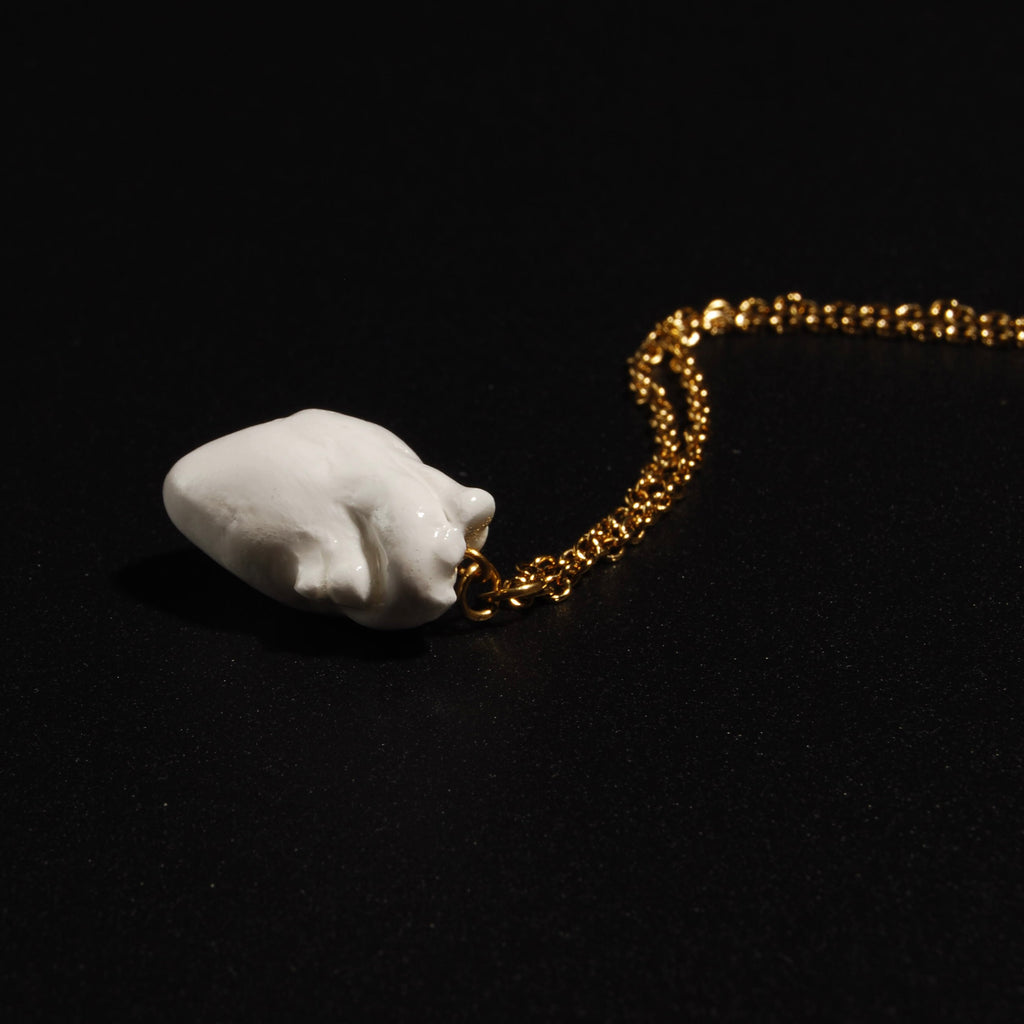 Collana Cuore Anatomico - Catena Sottile