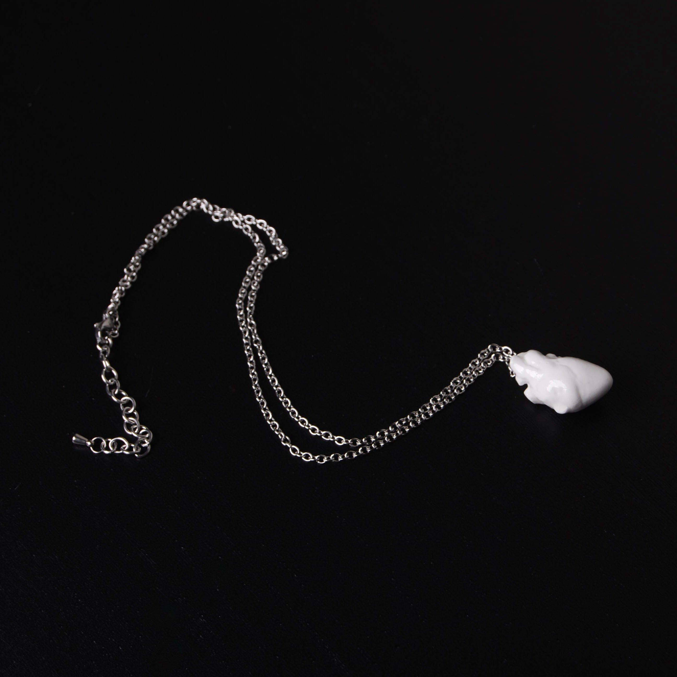 Collana Cuore Anatomico - Catena Sottile