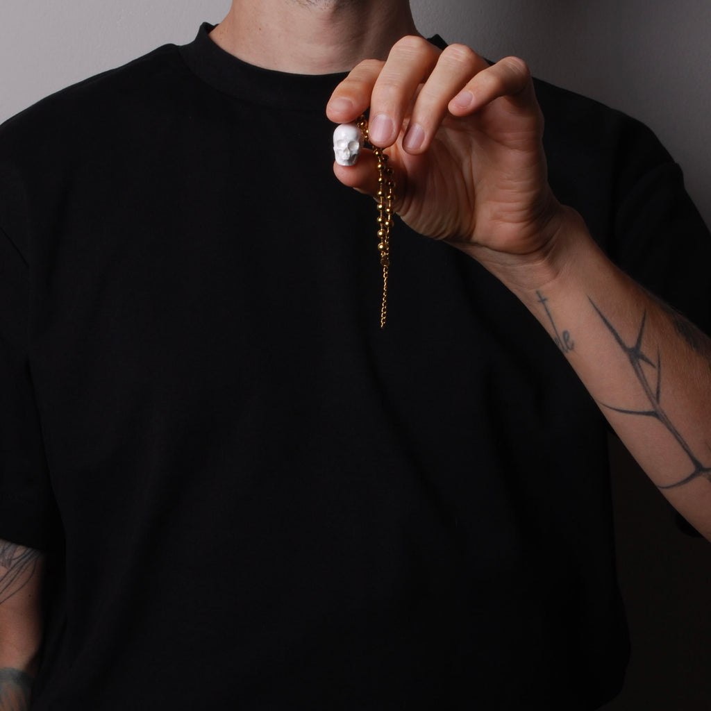 Bracciale Teschio - Catena Pallini