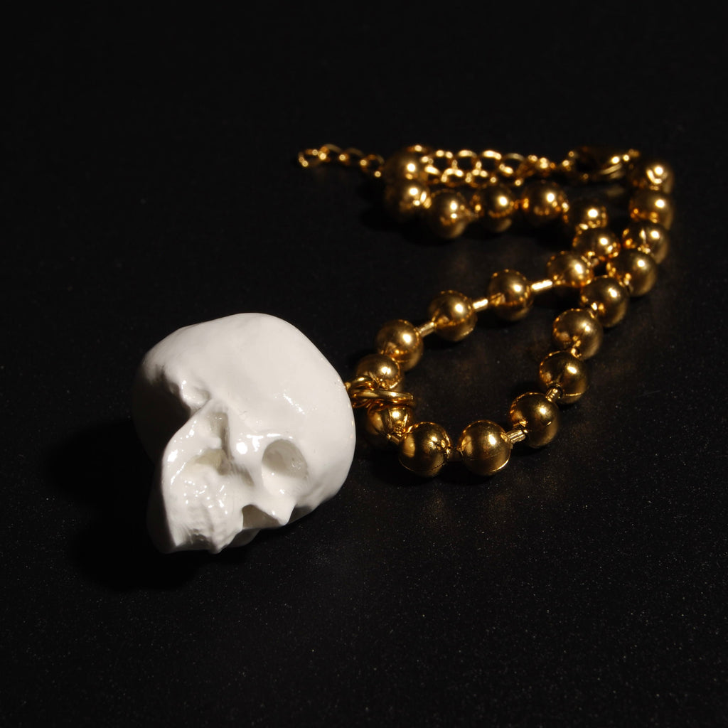 Bracciale Teschio - Catena Pallini
