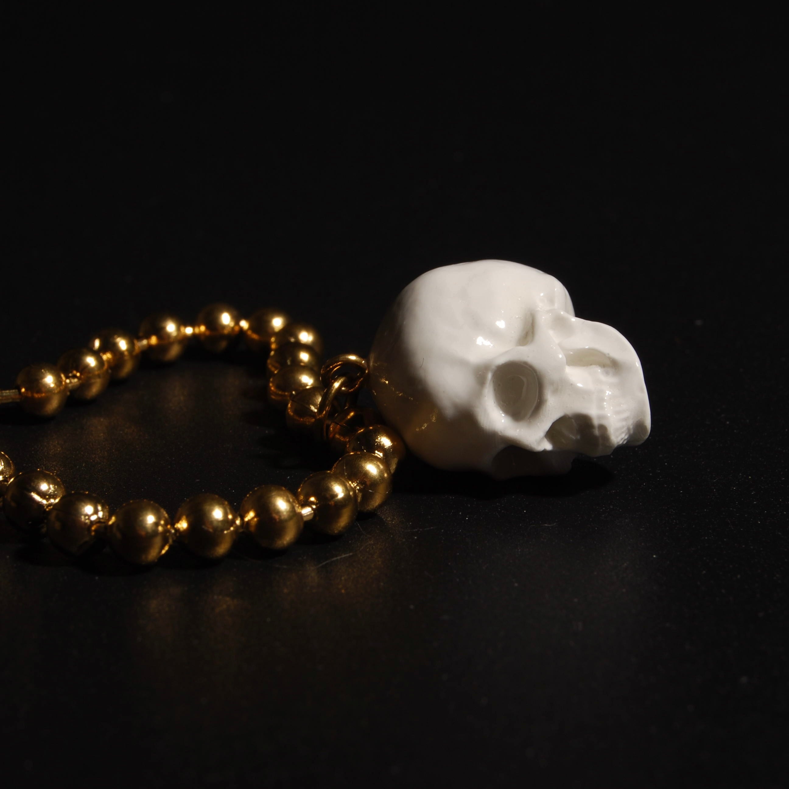 Bracciale Teschio - Catena Pallini