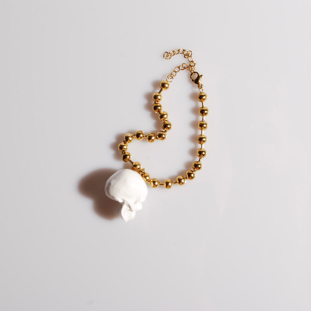 Bracciale Teschio - Catena Pallini
