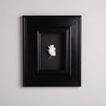 quadro con cuore anatomico spinato